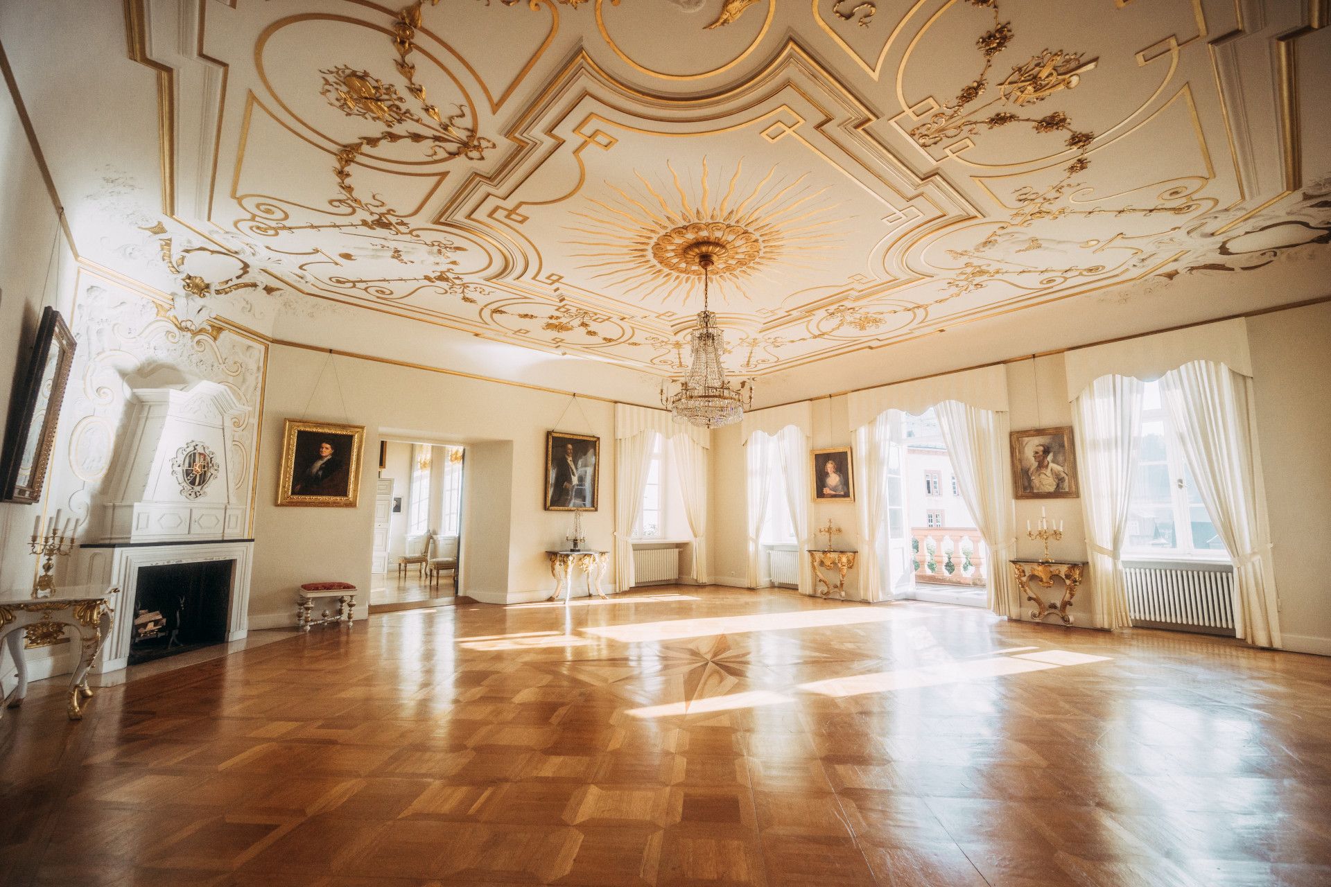 Hall in Berleburg Castle