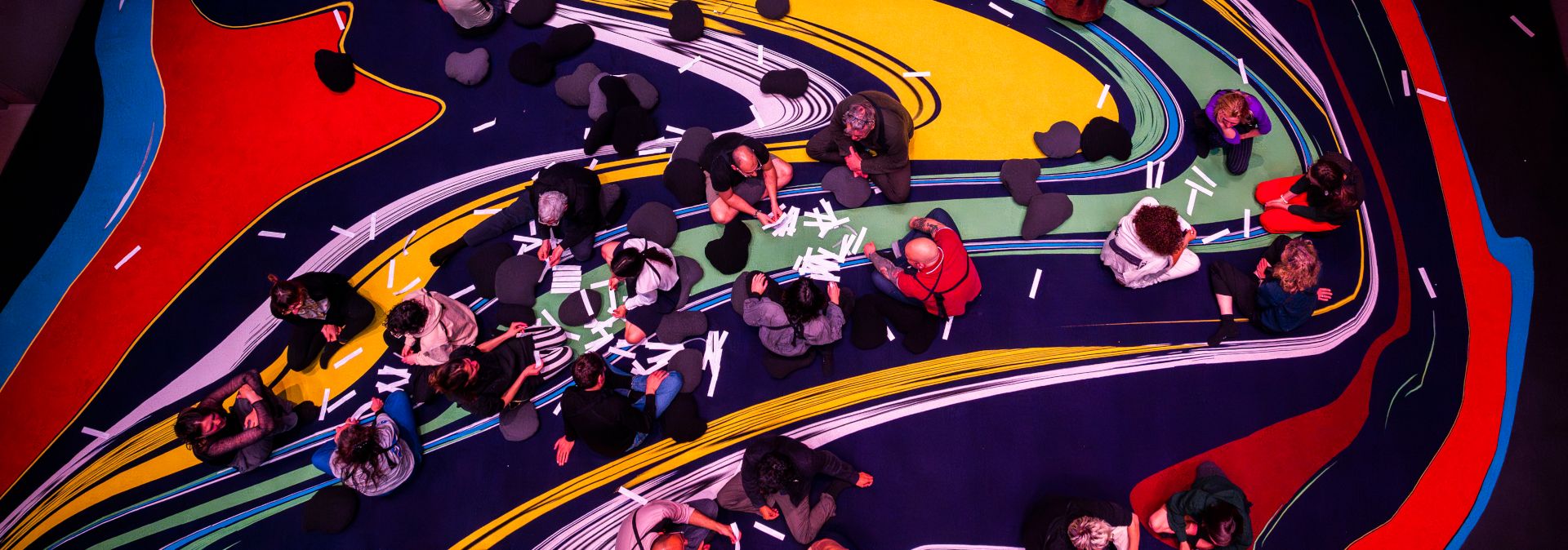 The production Lake Life by Kate McIntosh is a journey of discovery through the stage space