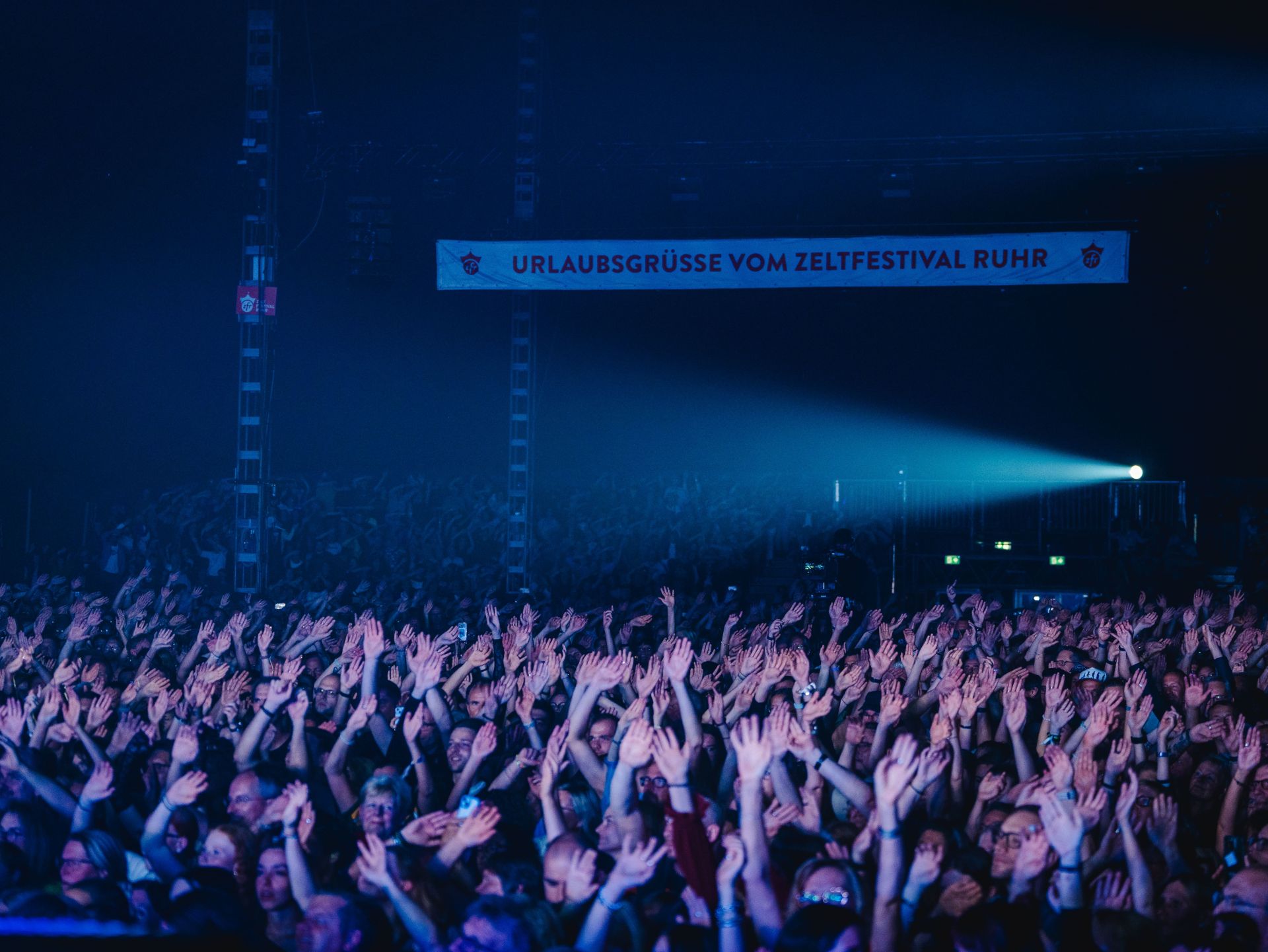 Every year, the Zeltfestival Ruhr attracts around 130,000 to 140,000 enthusiastic visitors to Lake Kemnade