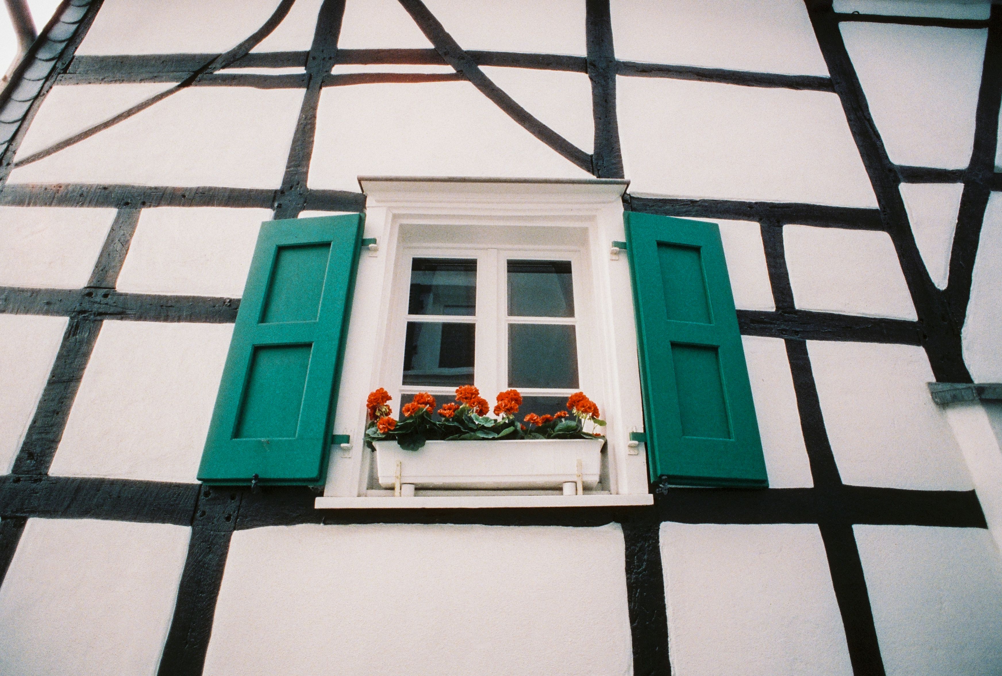 Half-timbered house in Solingen-Gräfrath