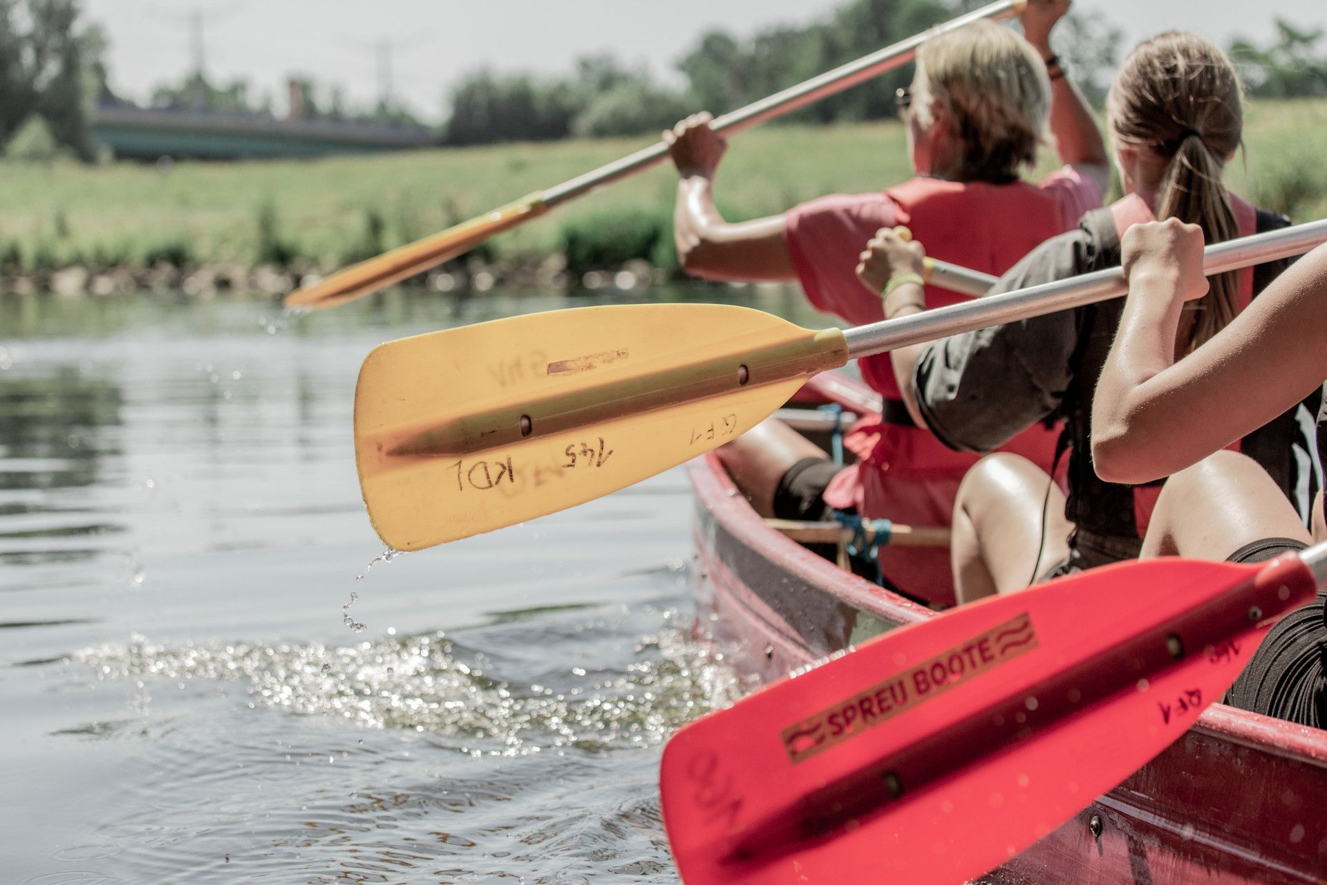 Canoe trip on the Ruhr, Ruhr region