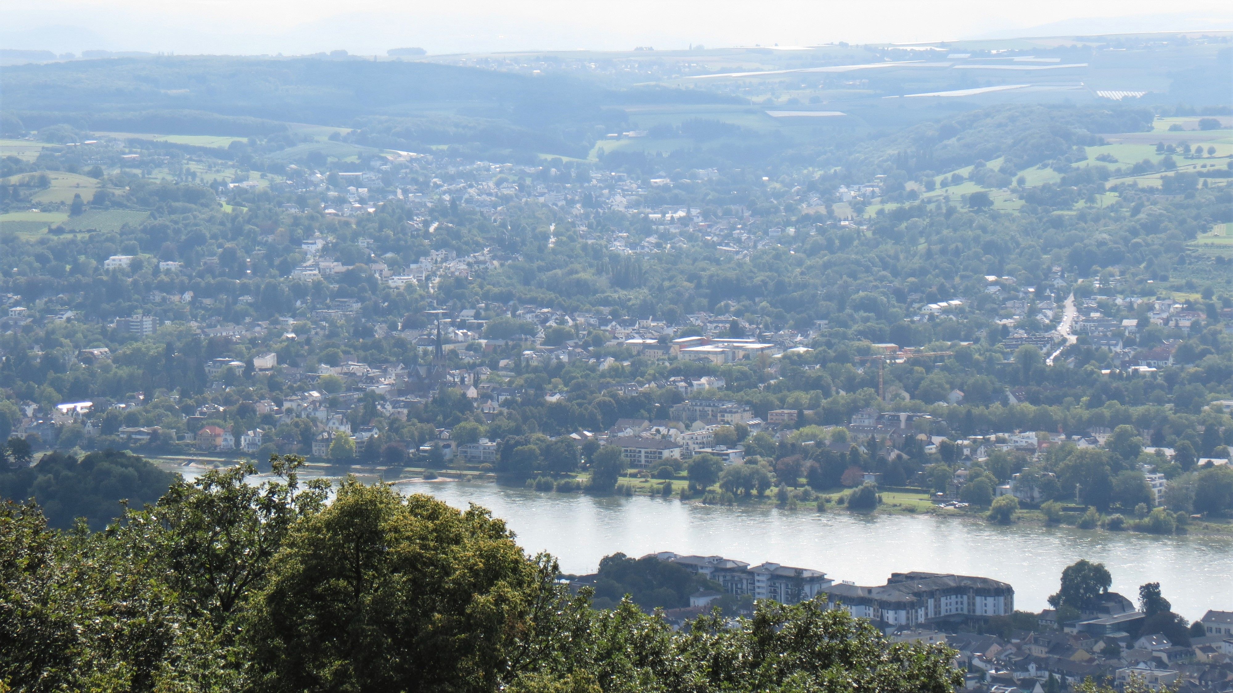 View of Bonn from the Siebengebirge, Bonn & the Rhein-Sieg region