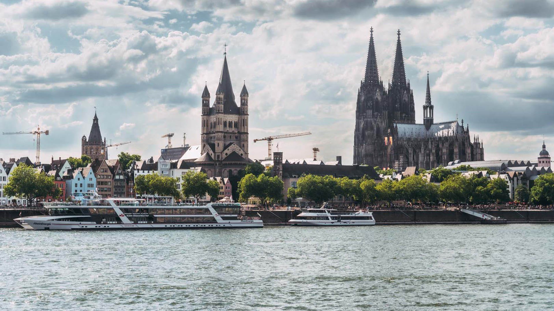 KD-Ship on the Rhine in Cologne, © Johannes Höhn