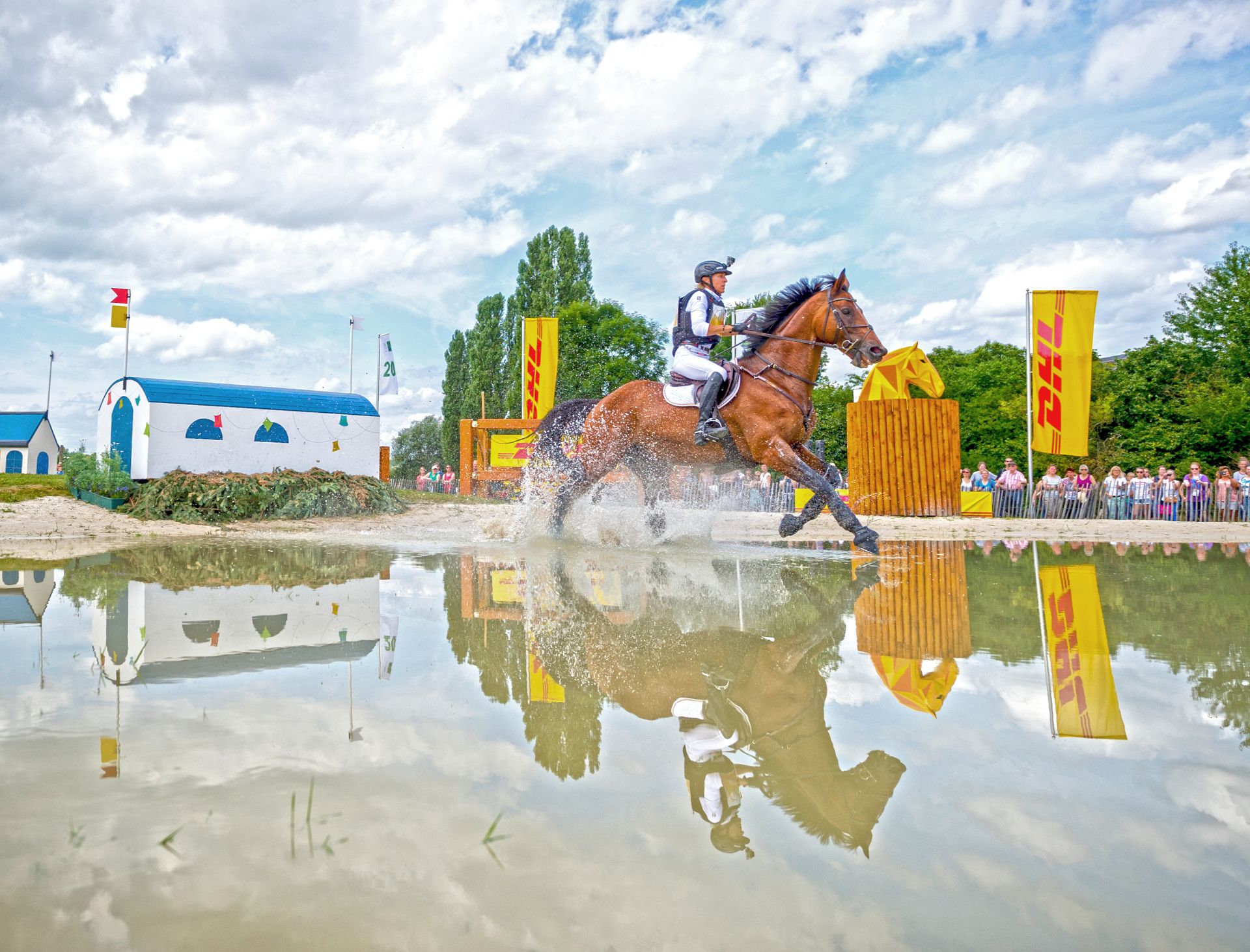 German rider Ingrid Klimke has competed at the CHIO Aachen several times