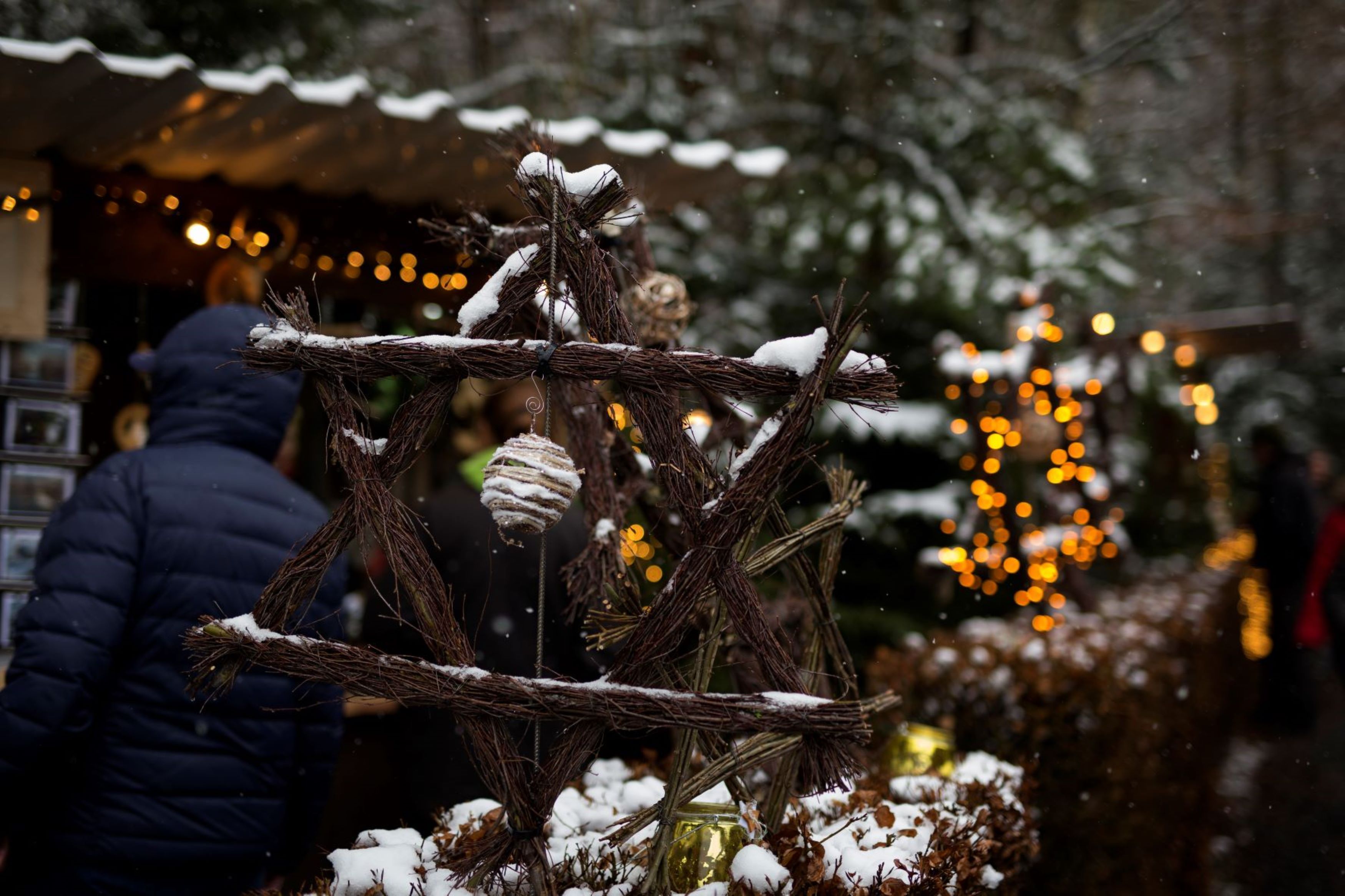 Decoration Star Christmas Forest Market
