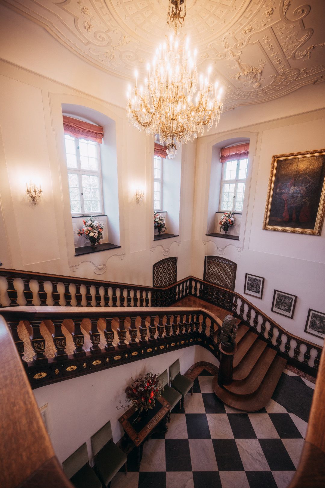 Staircase of Berleburg Castle