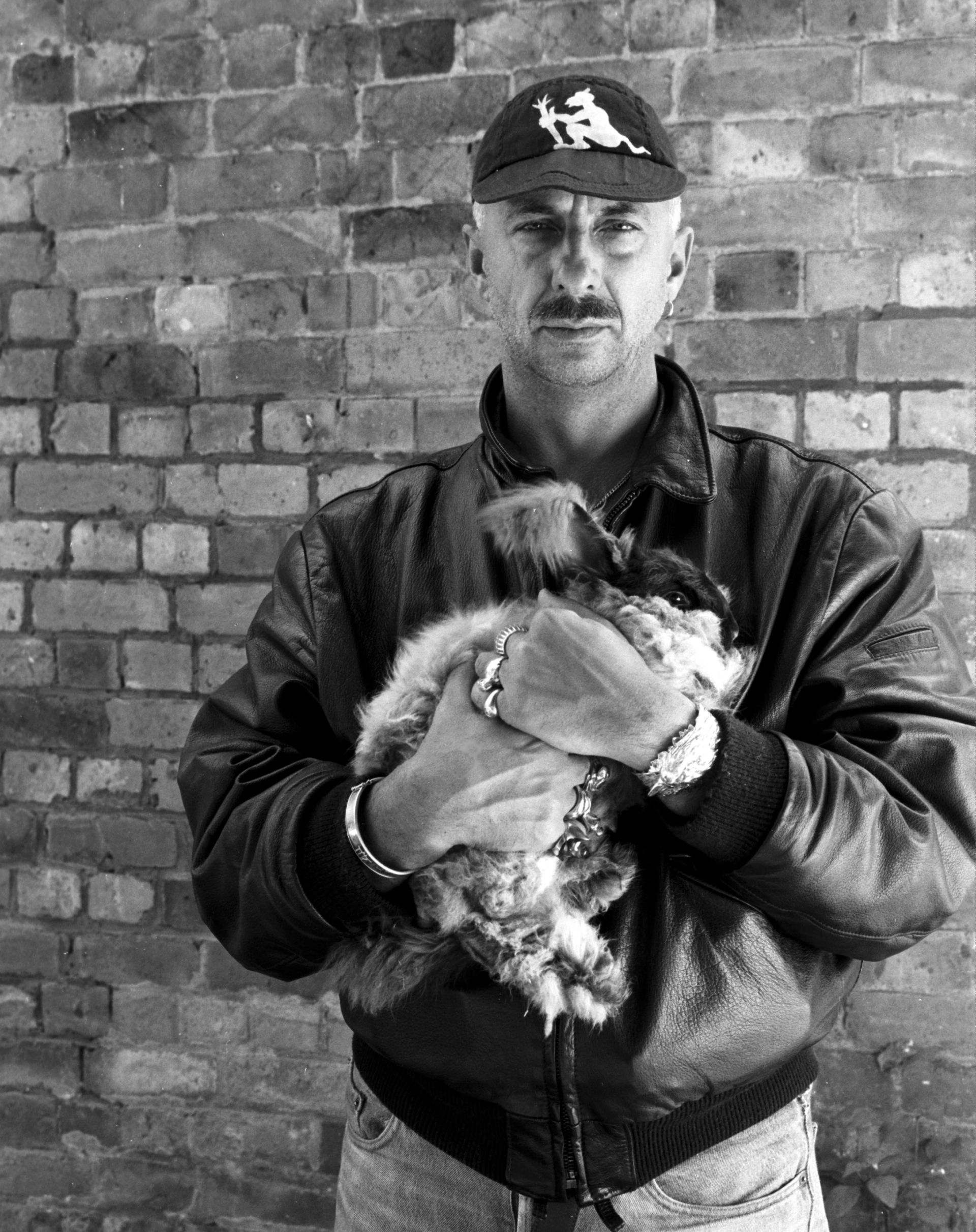 John McIver, Portrait of Jörg Immendorff in Auckland, New Zealand, 1987, Immendorff Studio, Photo: E. H. McCormick Research Library, Auckland Art Gallery Toi o Tōmaki