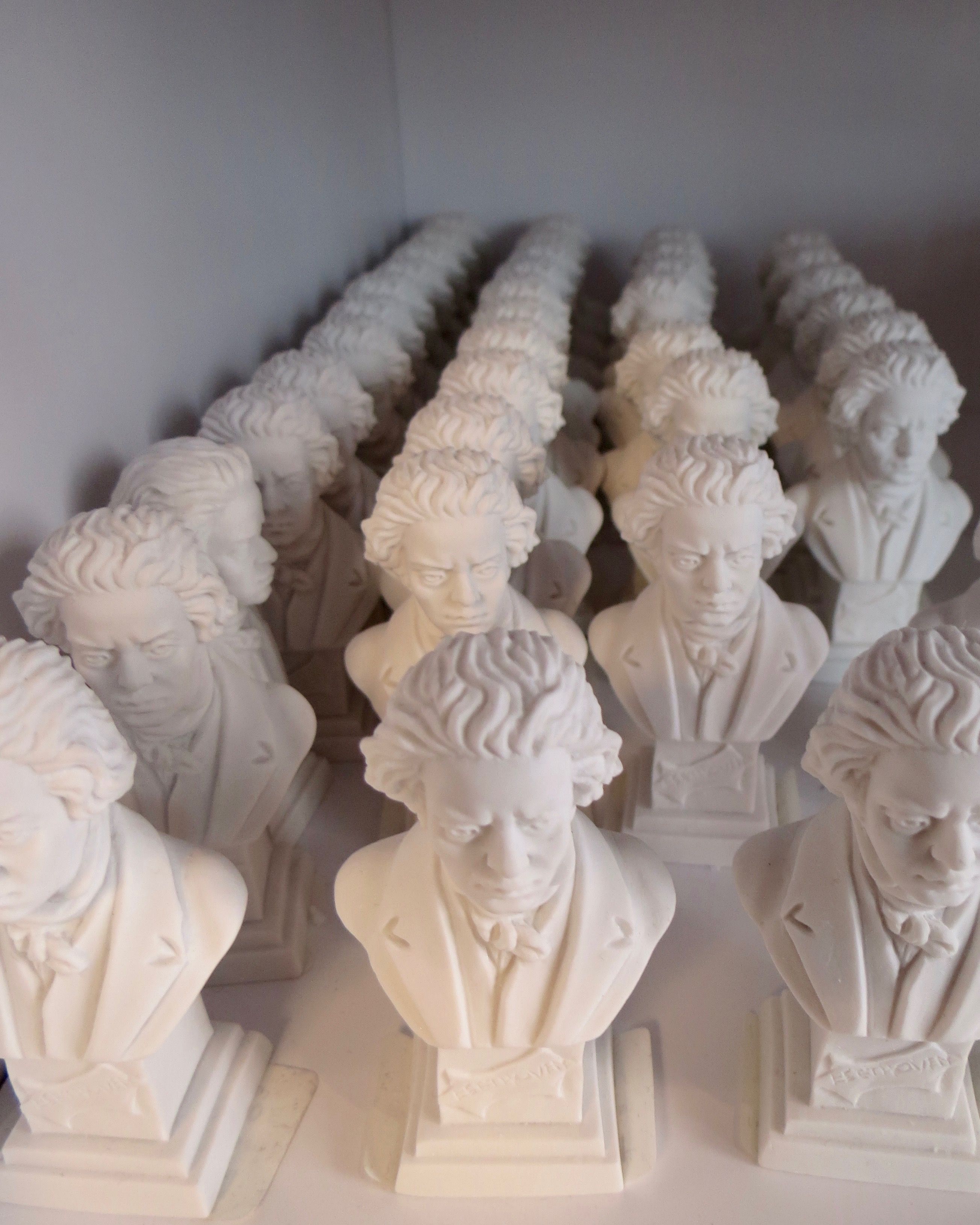 Beethoven bust in the souvenir store, Bonn & the Rhein-Sieg region