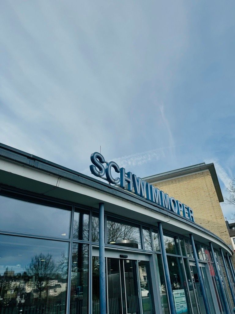 The swimming opera in Wuppertal