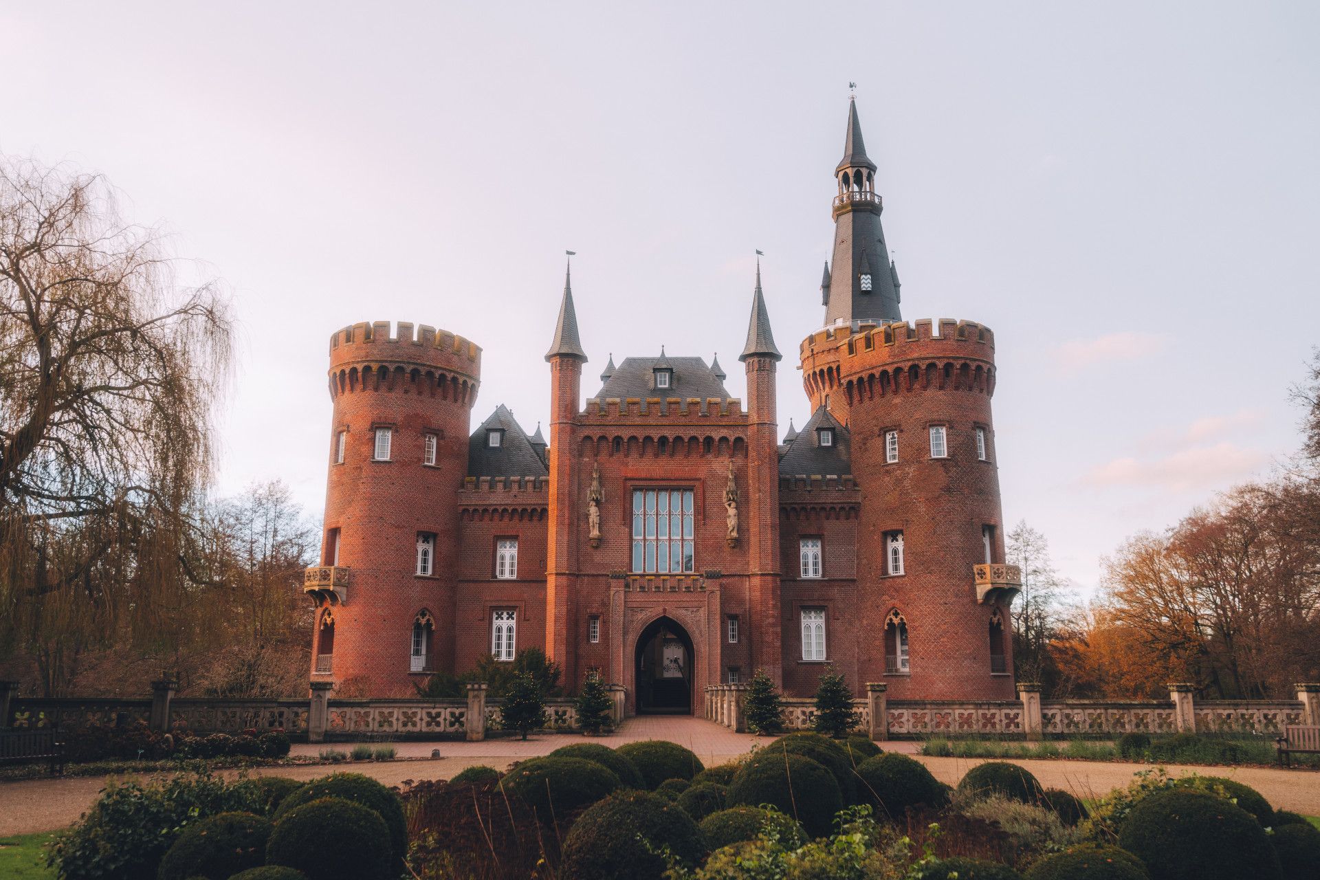 Museum Schloss Moyland in winter