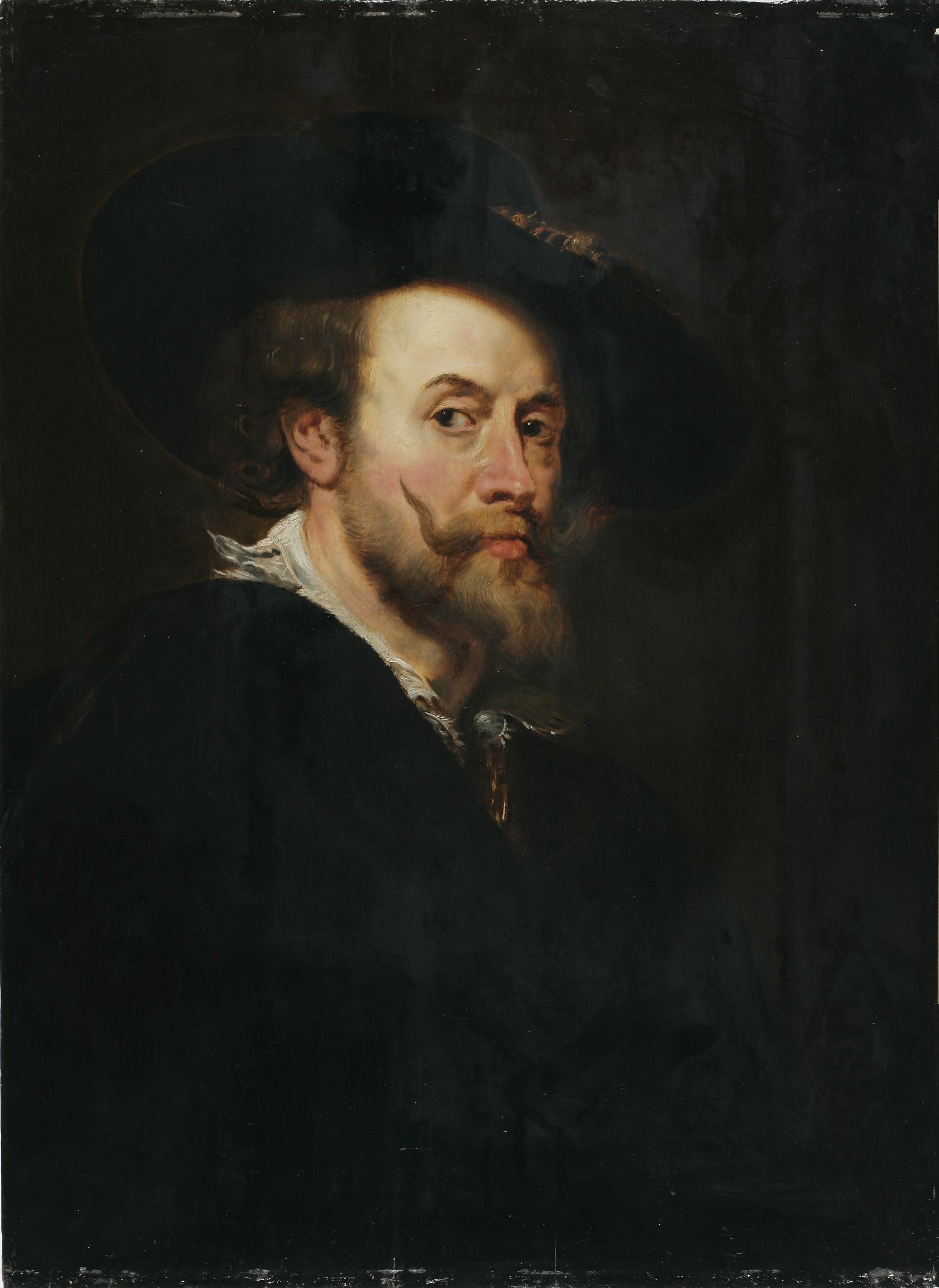 Peter Paul Rubens (1577–1640): Self-Portrait, c. 1625, oil on wood