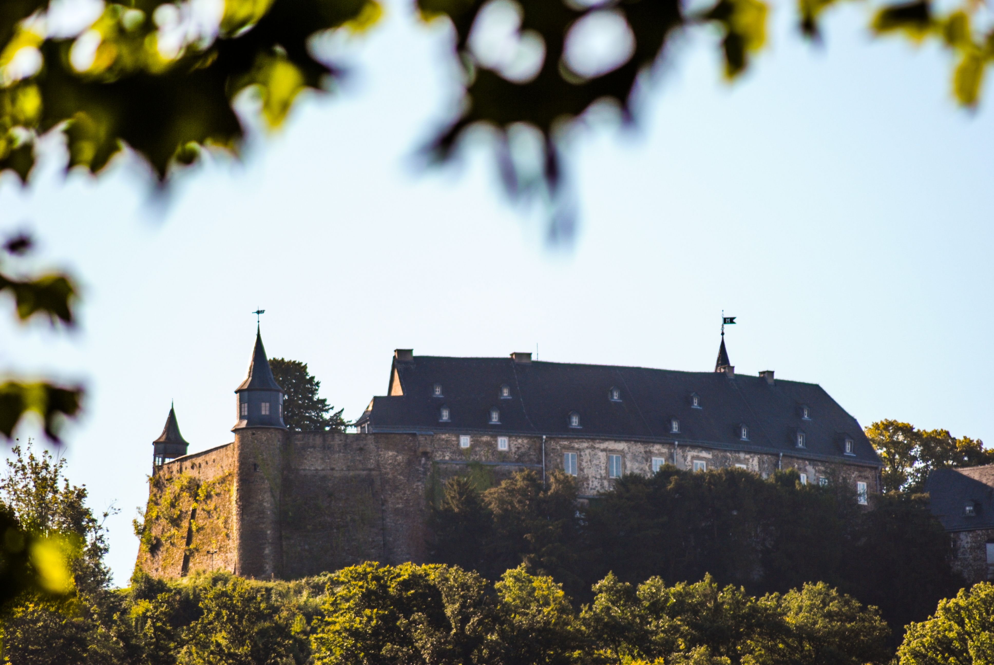 Hohenlimburg Castle from a distance