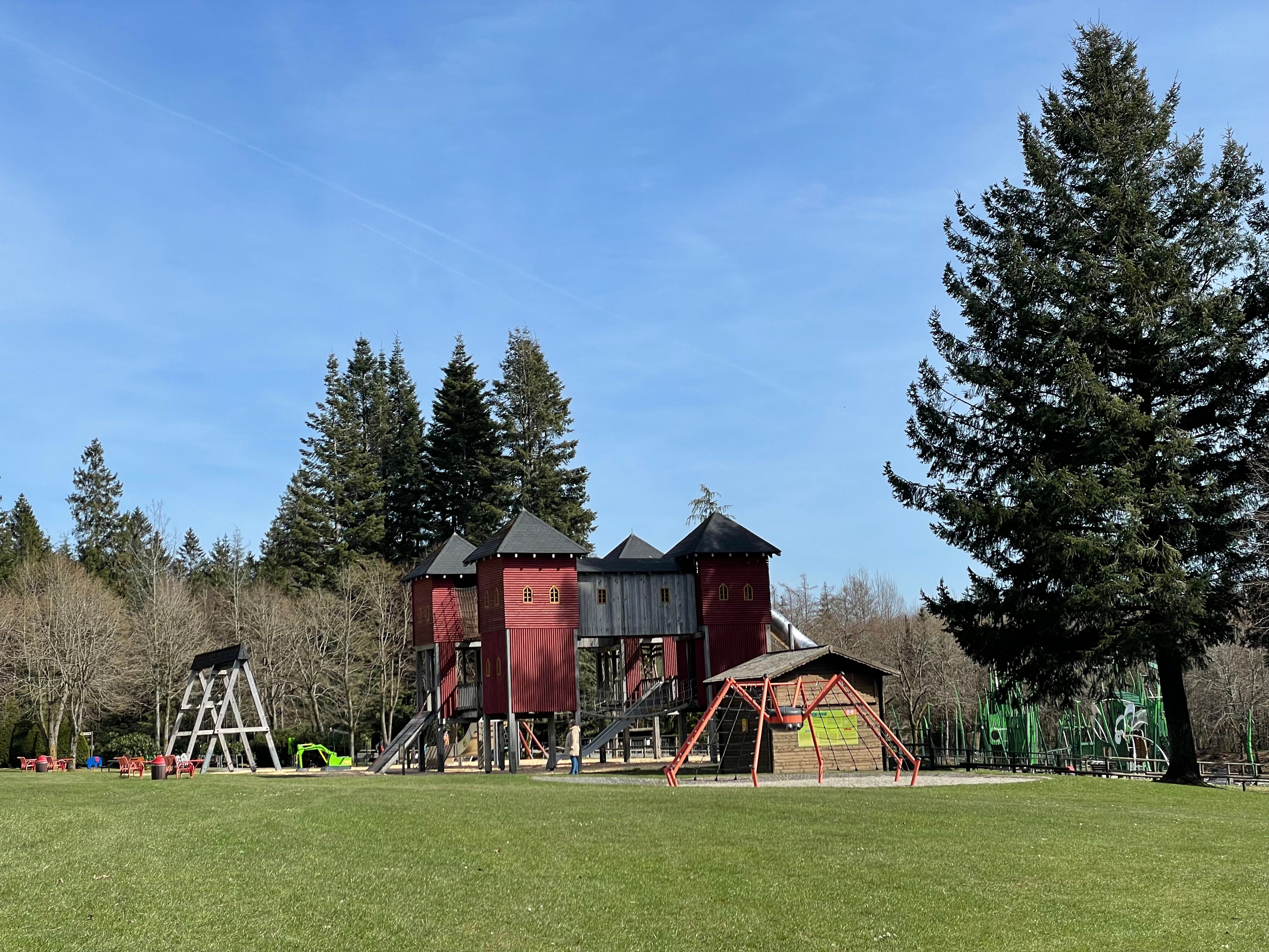 Outdoor playground in the PanoramaPark