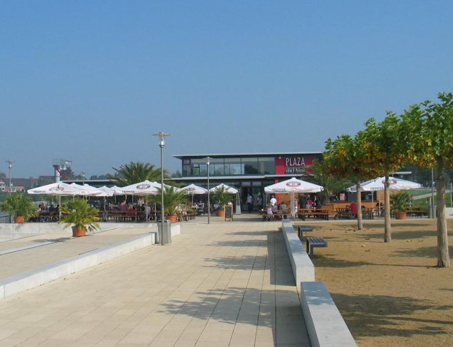 Promenade of the port of Xanten