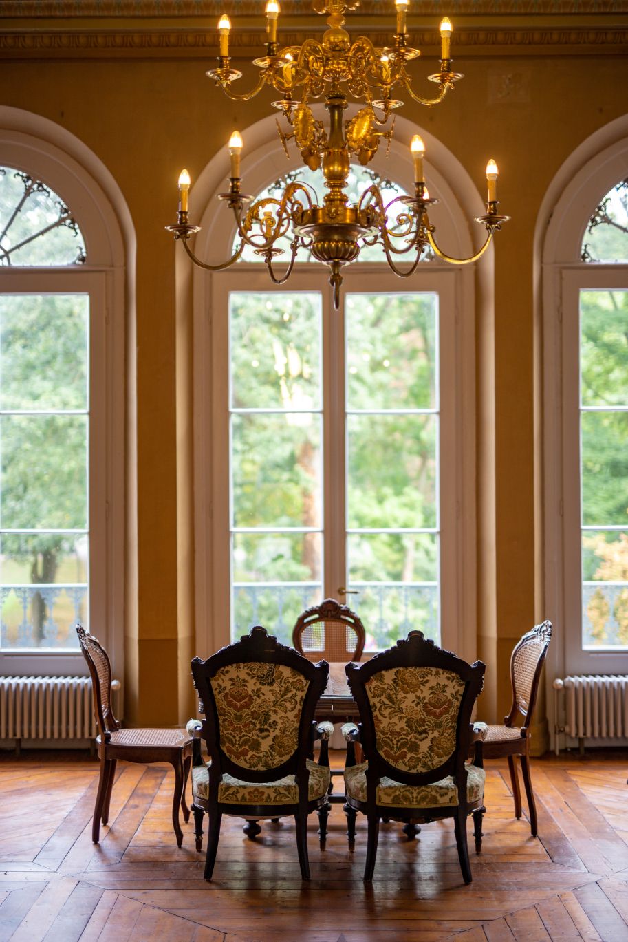 Magnificently furnished interiors of the Museum Kurhaus Kleve