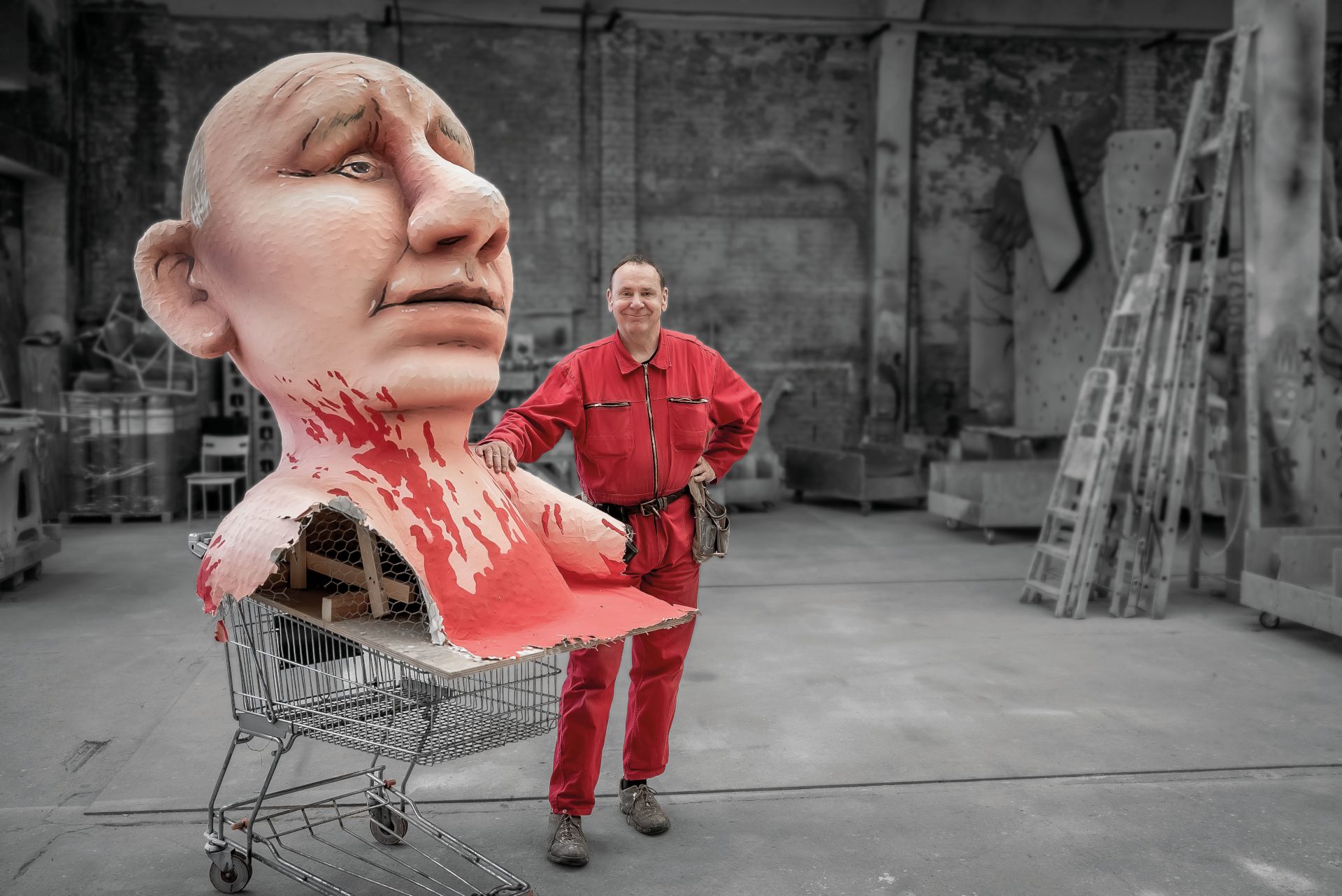 Despite accusations from Russia, Jacques Tilly has refused to be intimidated by Putin to this day