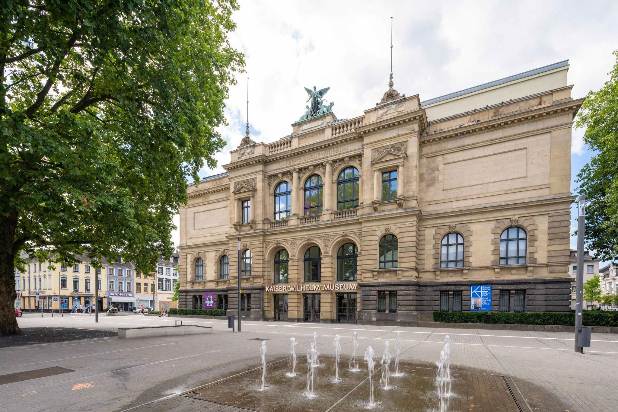 Alongside Haus Lange and Haus Esters, the Kaiser Wilhelm Museum is one of Krefeld's art museums