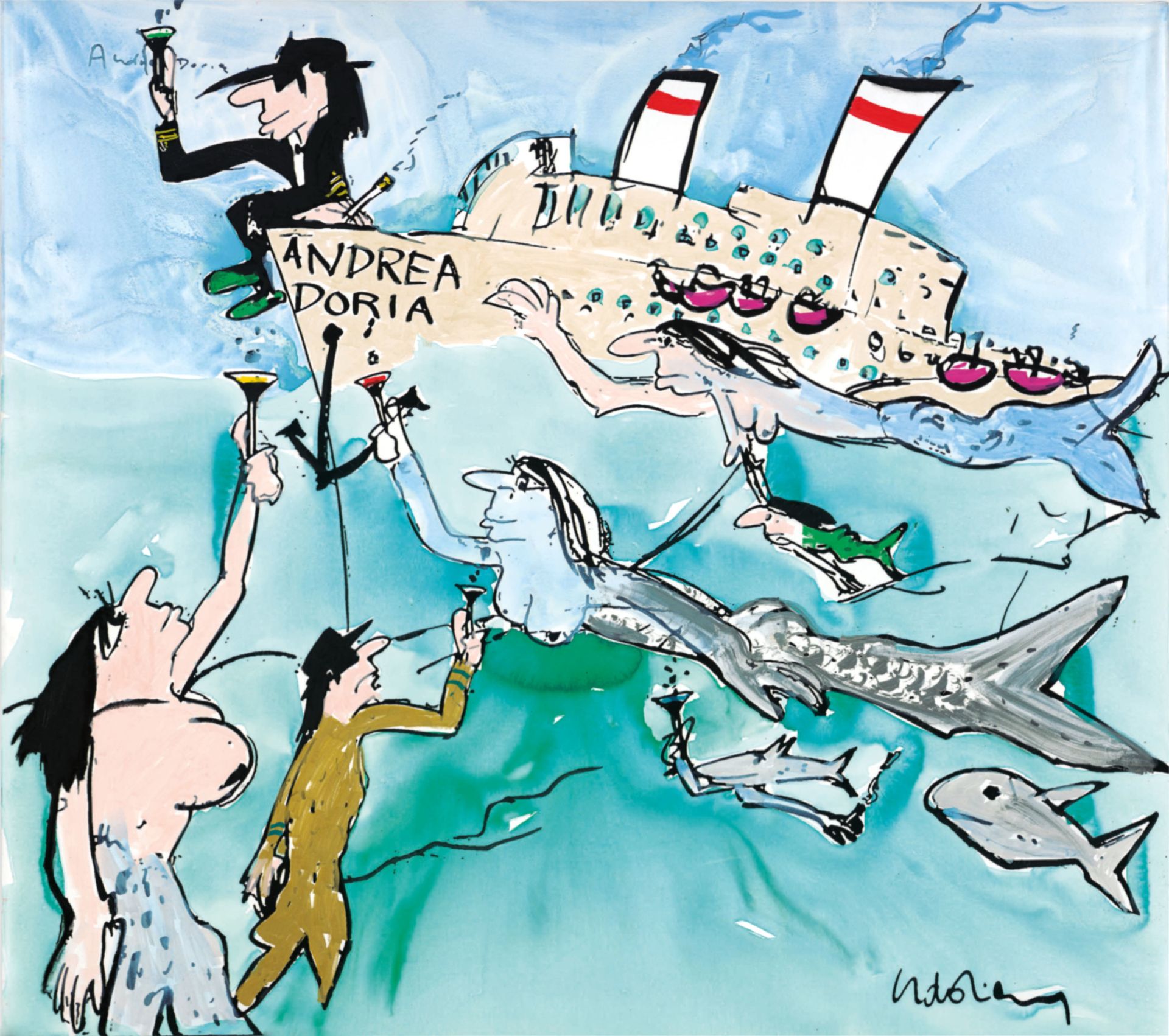 10 Andrea Doria I, 2002 © Udo Lindenberg Archiv