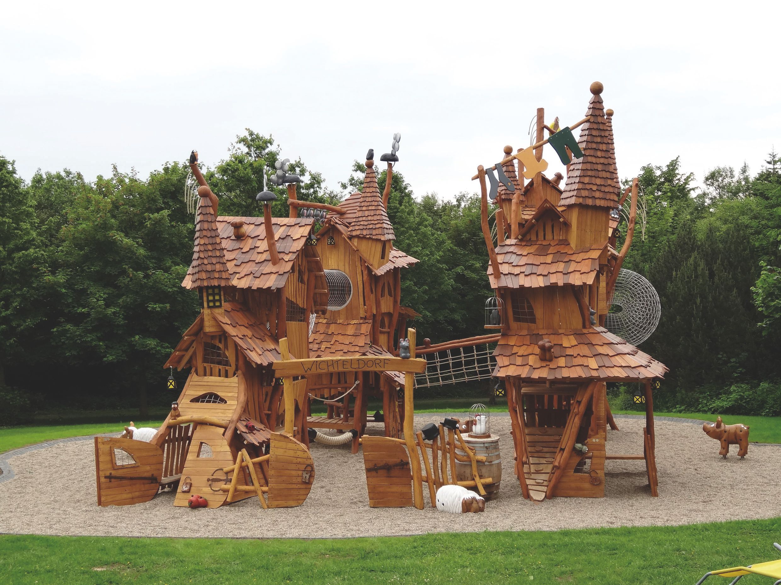 Secret Santa village in the Panorama Park