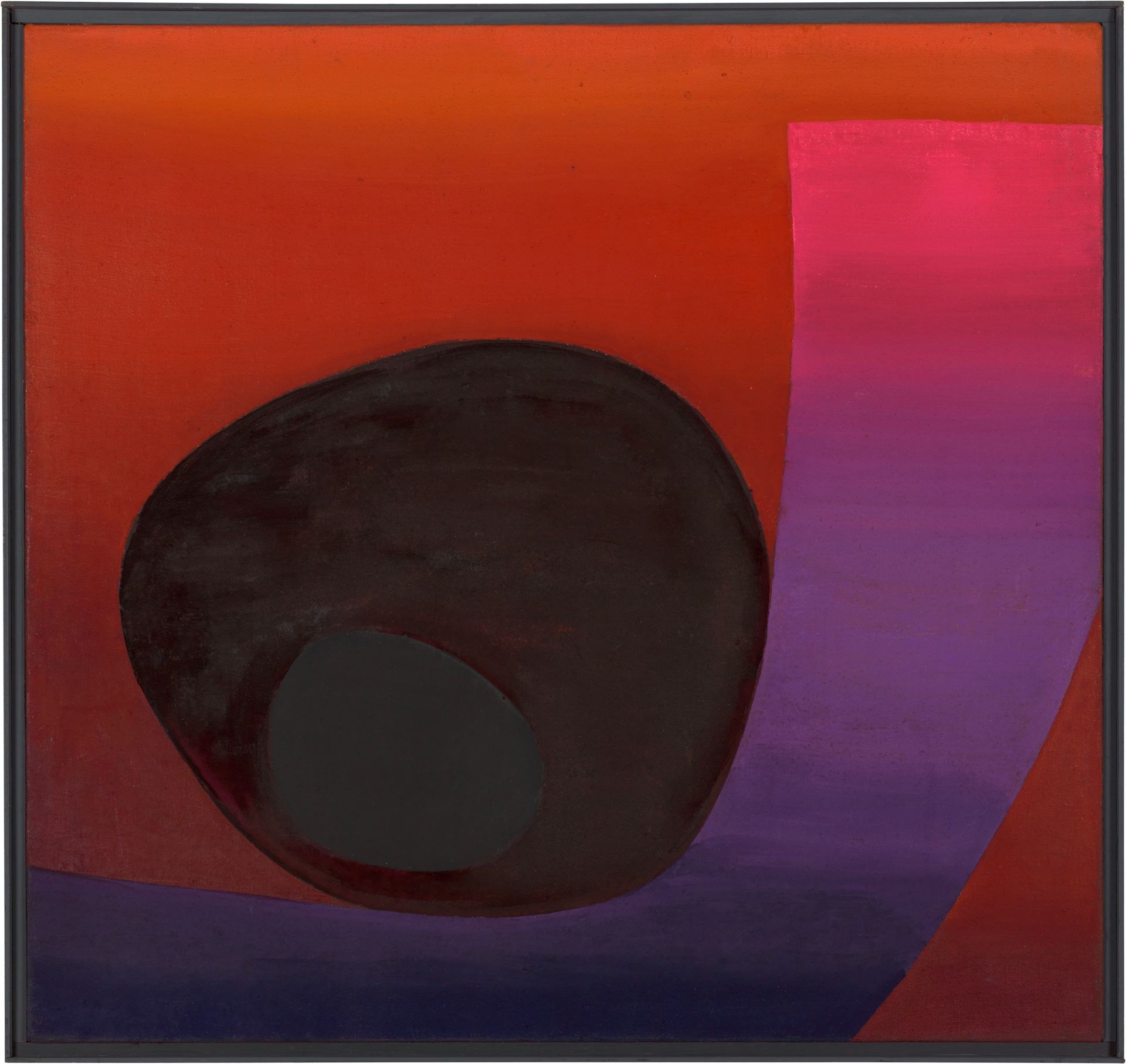 Rupprecht Geiger, Untitled, 1957, Eitempera auf Leinwand / egg tempera on canvas, 112 x 115 cm, Archiv Geiger, Munich, Photo: Nikolaus Steglich, Munich (WVZ 178)