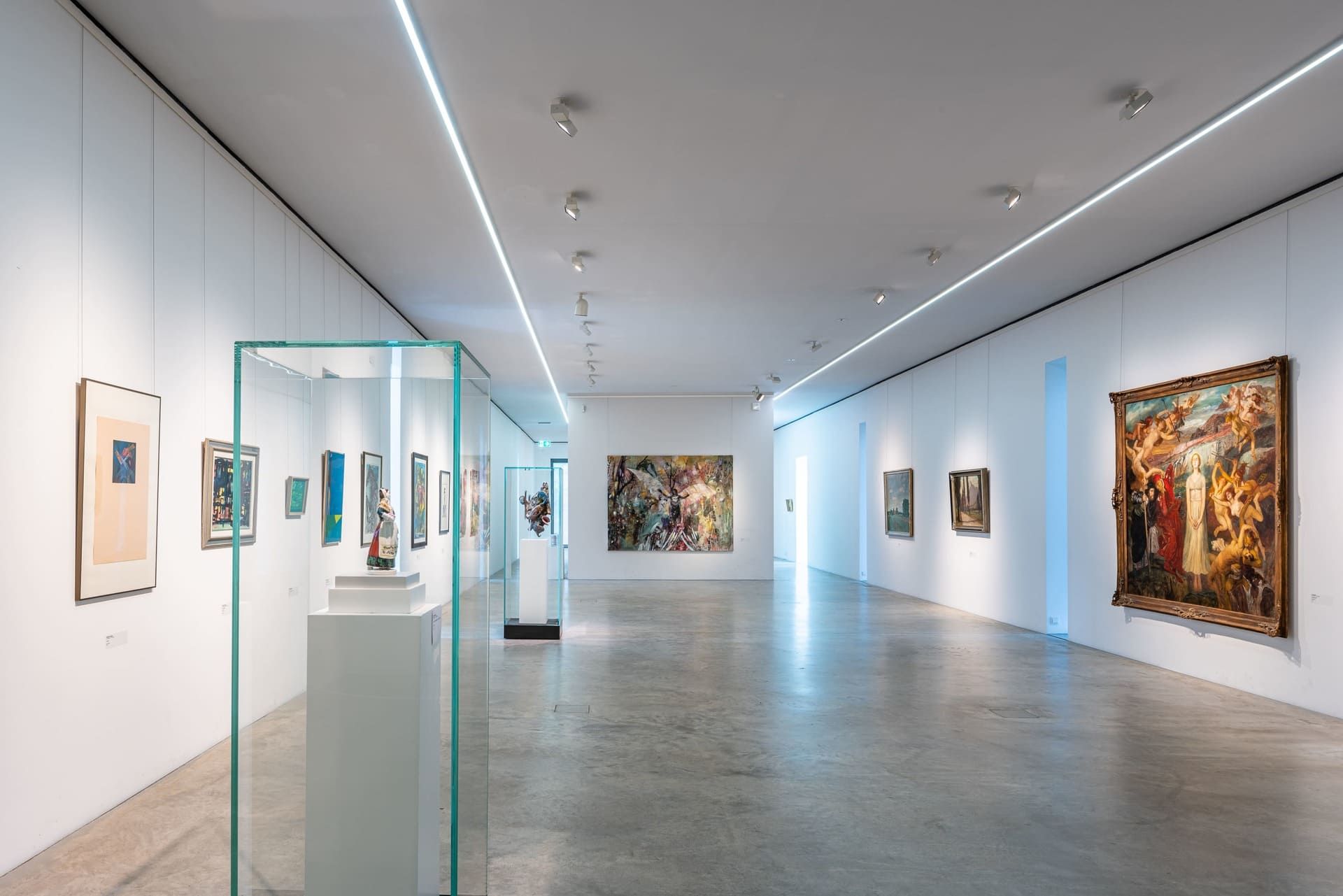 The Liesborn Abbey Museum displays, among other things, art from the Middle Ages and the Renaissance