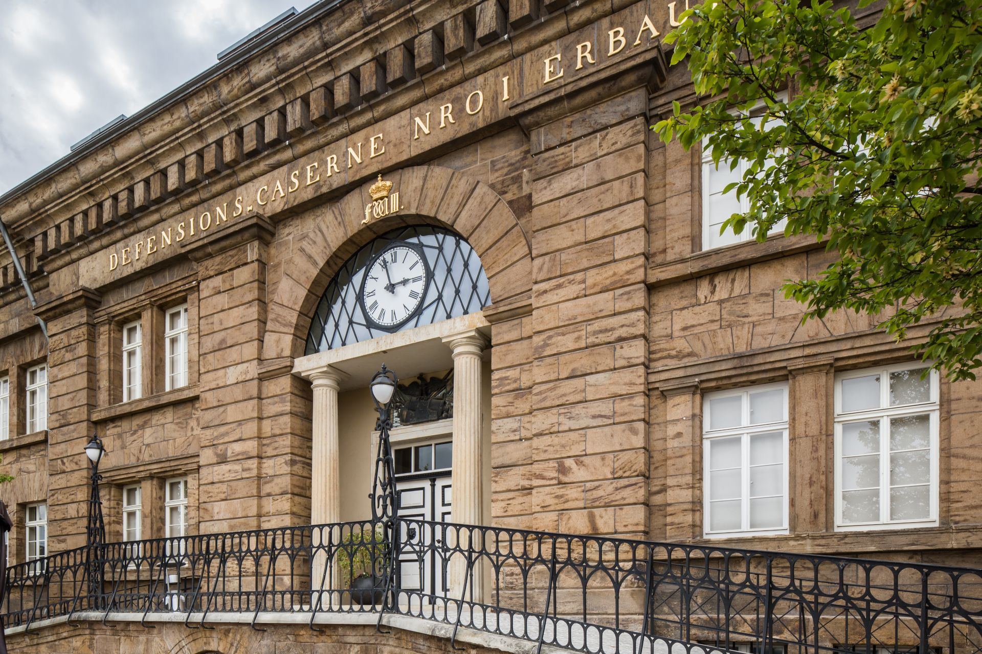 The LWL Prussian Museum in Minden is located in a former barracks that is part of a historic complex of buildings on Simeonsplatz