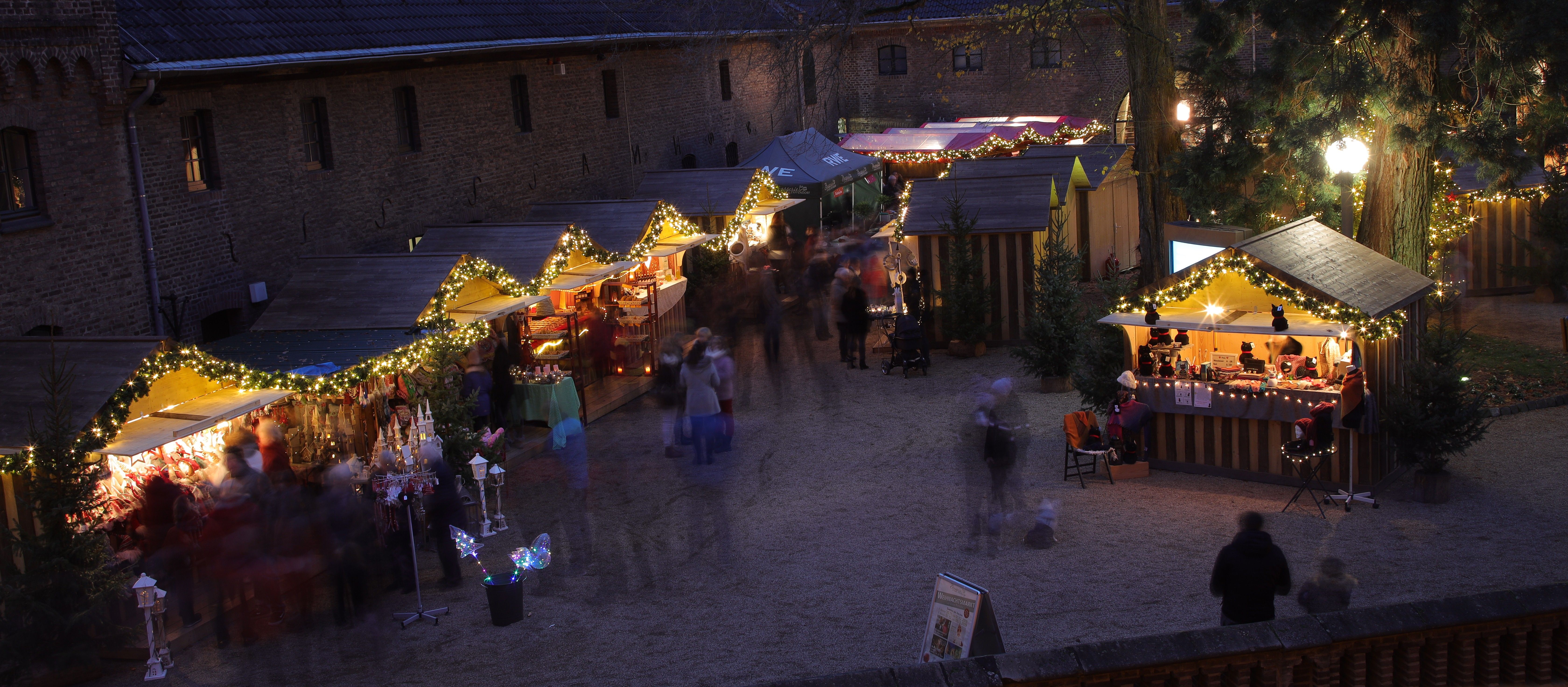 Christmas market at Paffendorf Castle