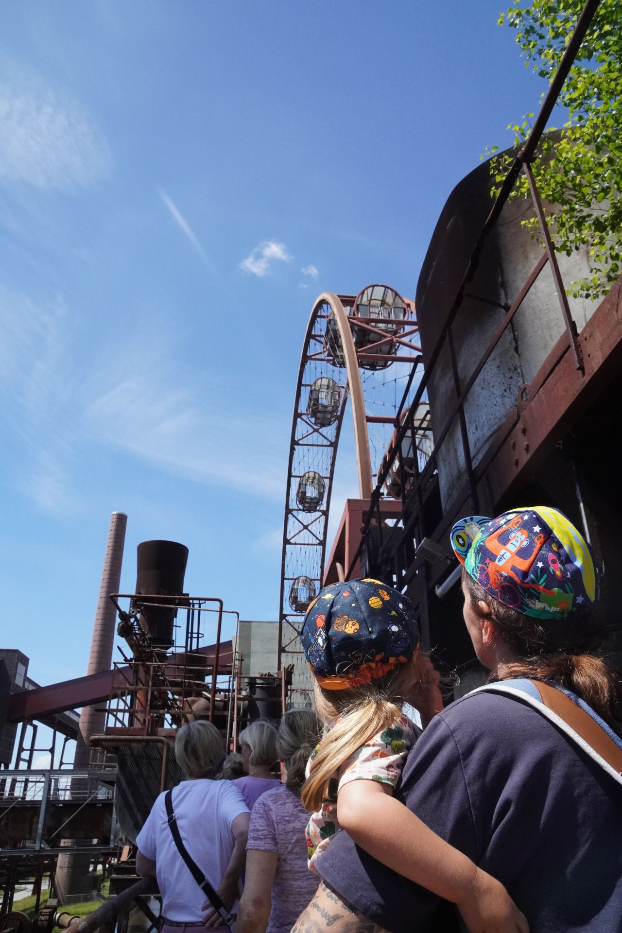 View of the Zollverein World Heritage Site in Essen