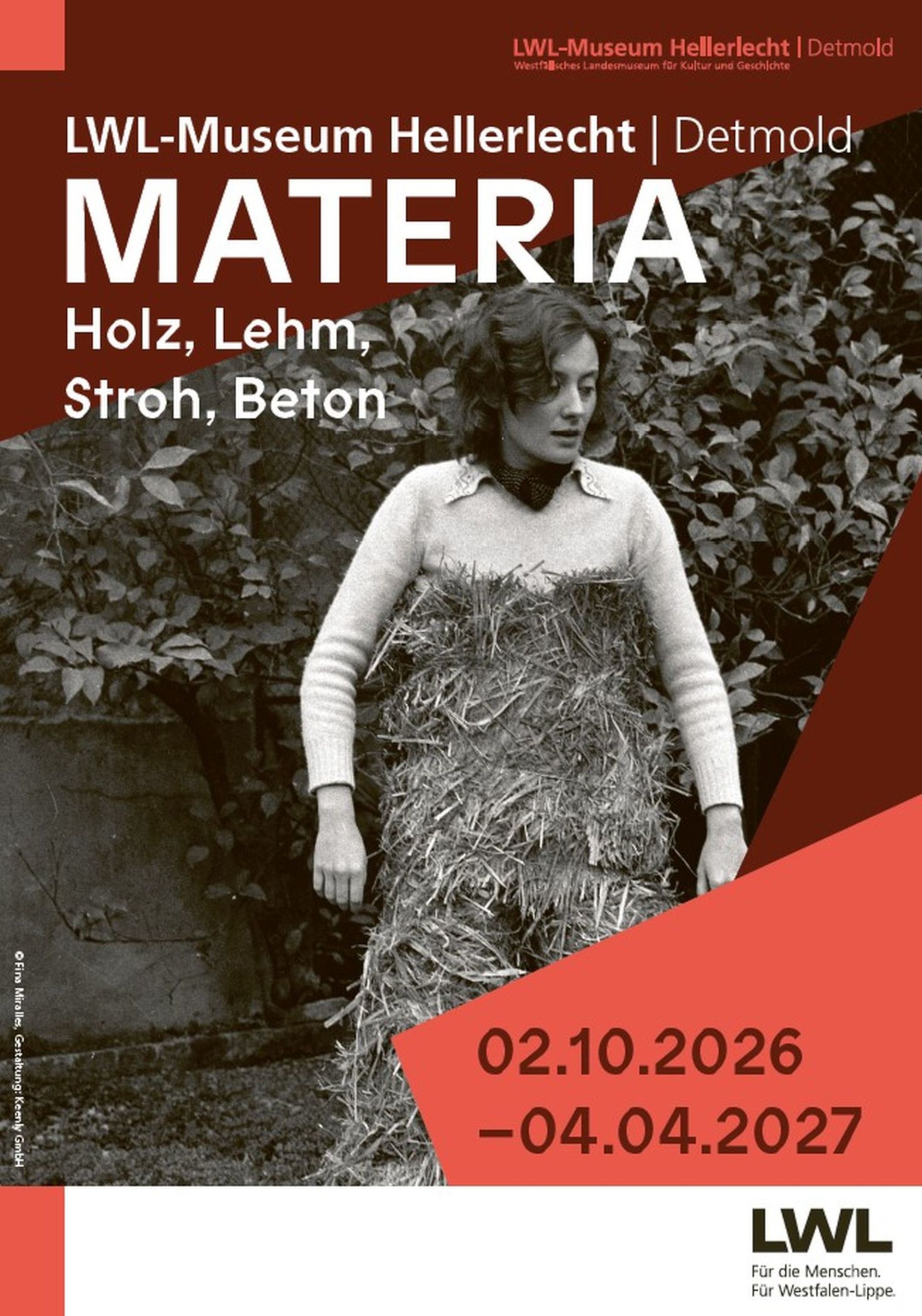 The major special exhibition "Materia" will be on view at the LWL Museum in Hellerlecht from October 2 through July 4