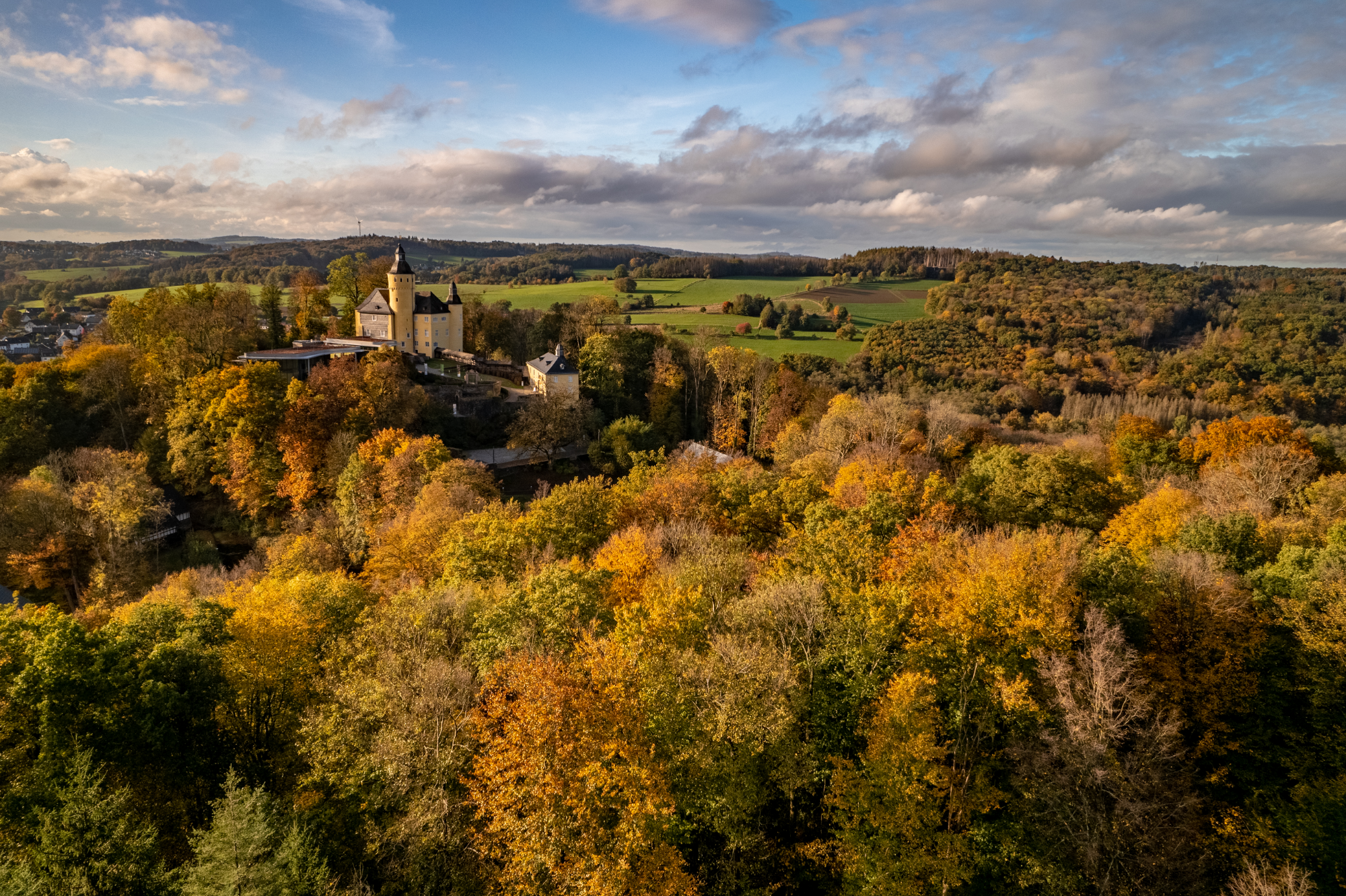 Homburg Castle and surroundings