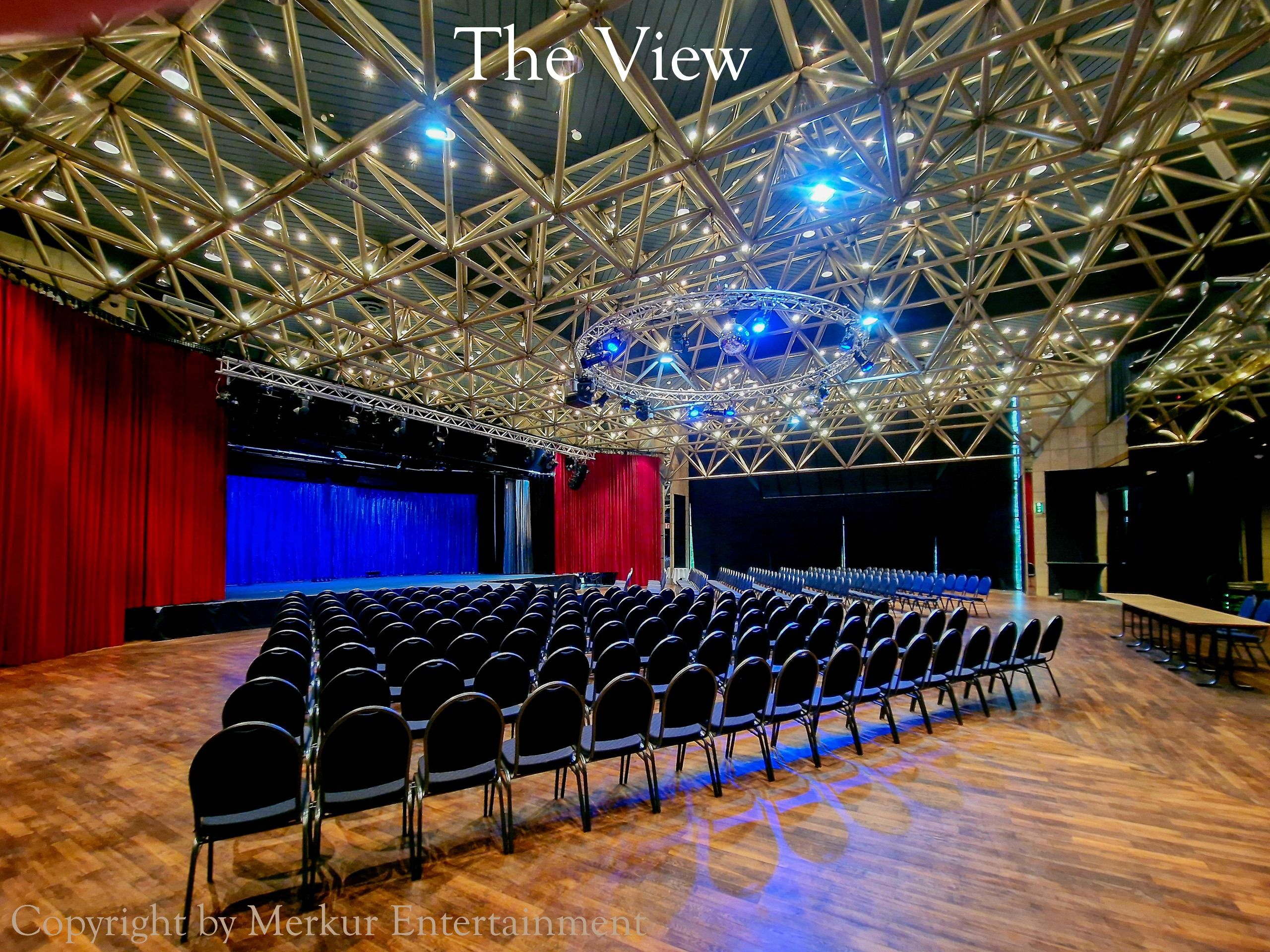 Hall, row of chairs