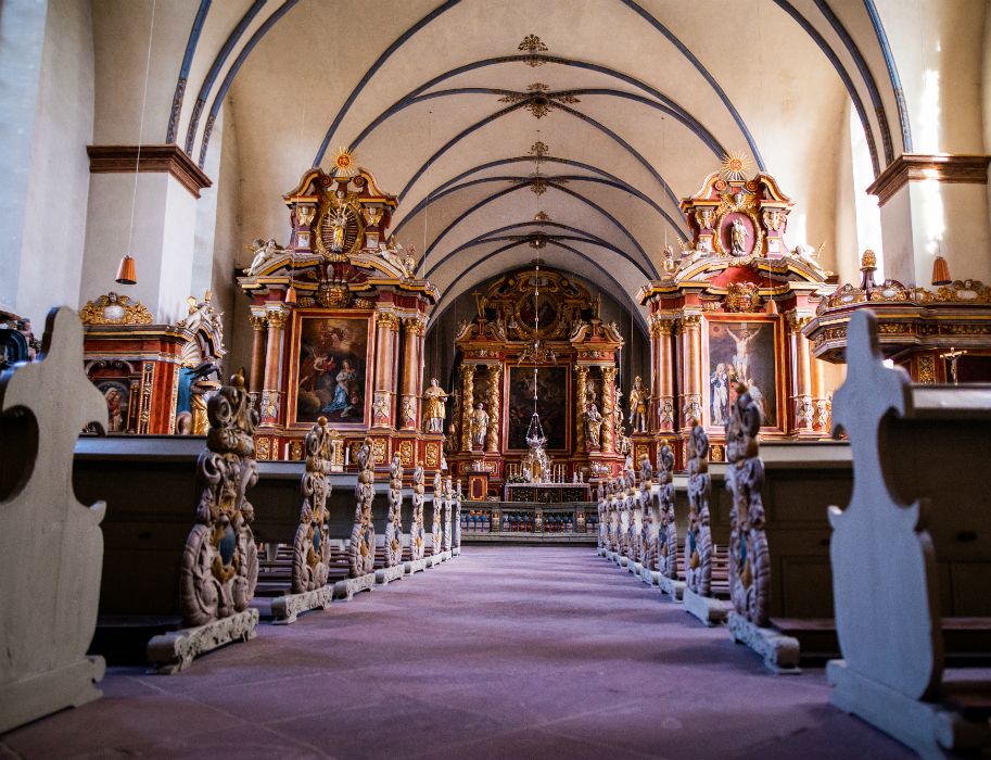 Interior view, Corvey Castle