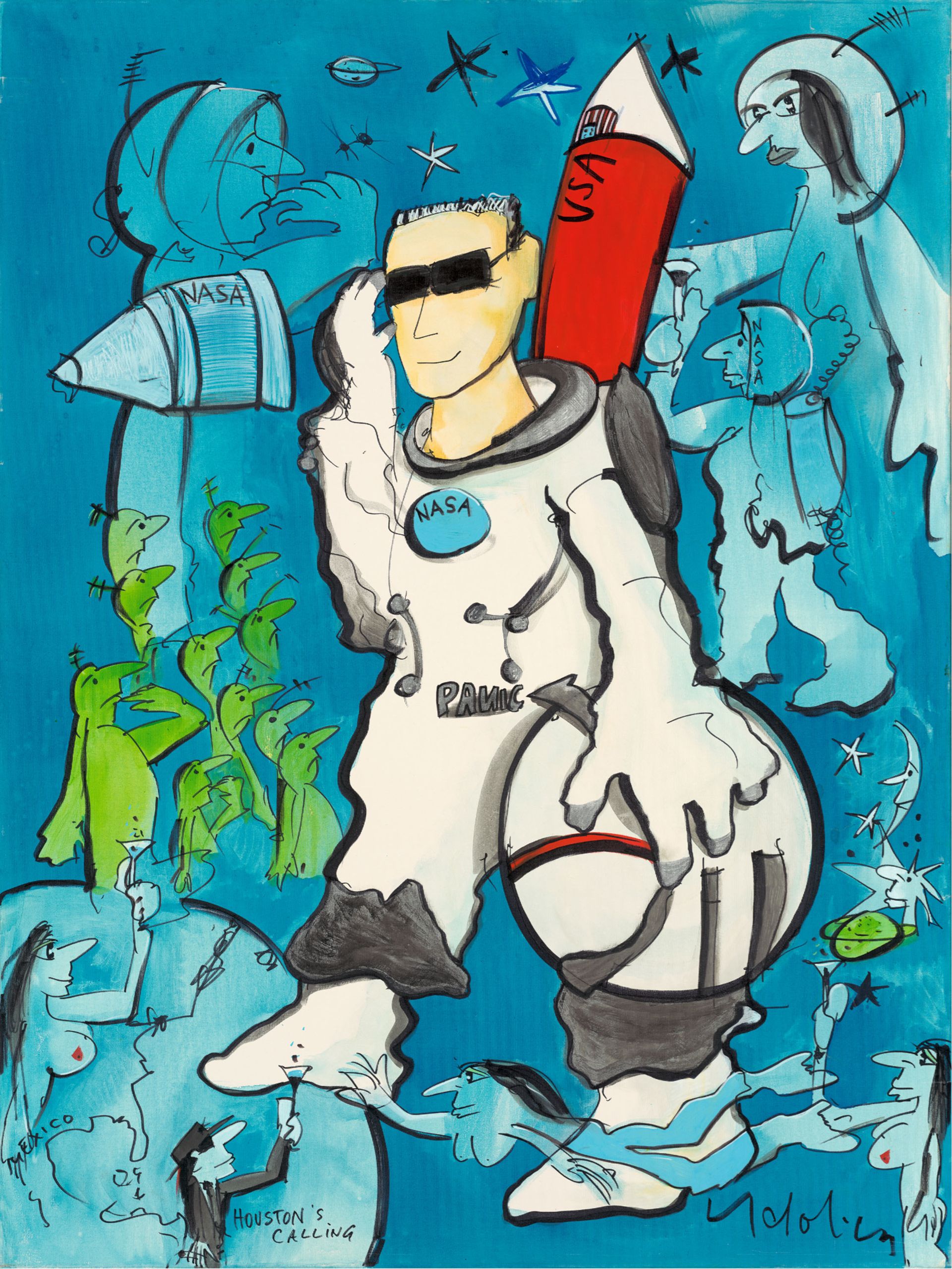 09 Houston's Calling, 2008 © Udo Lindenberg Archiv