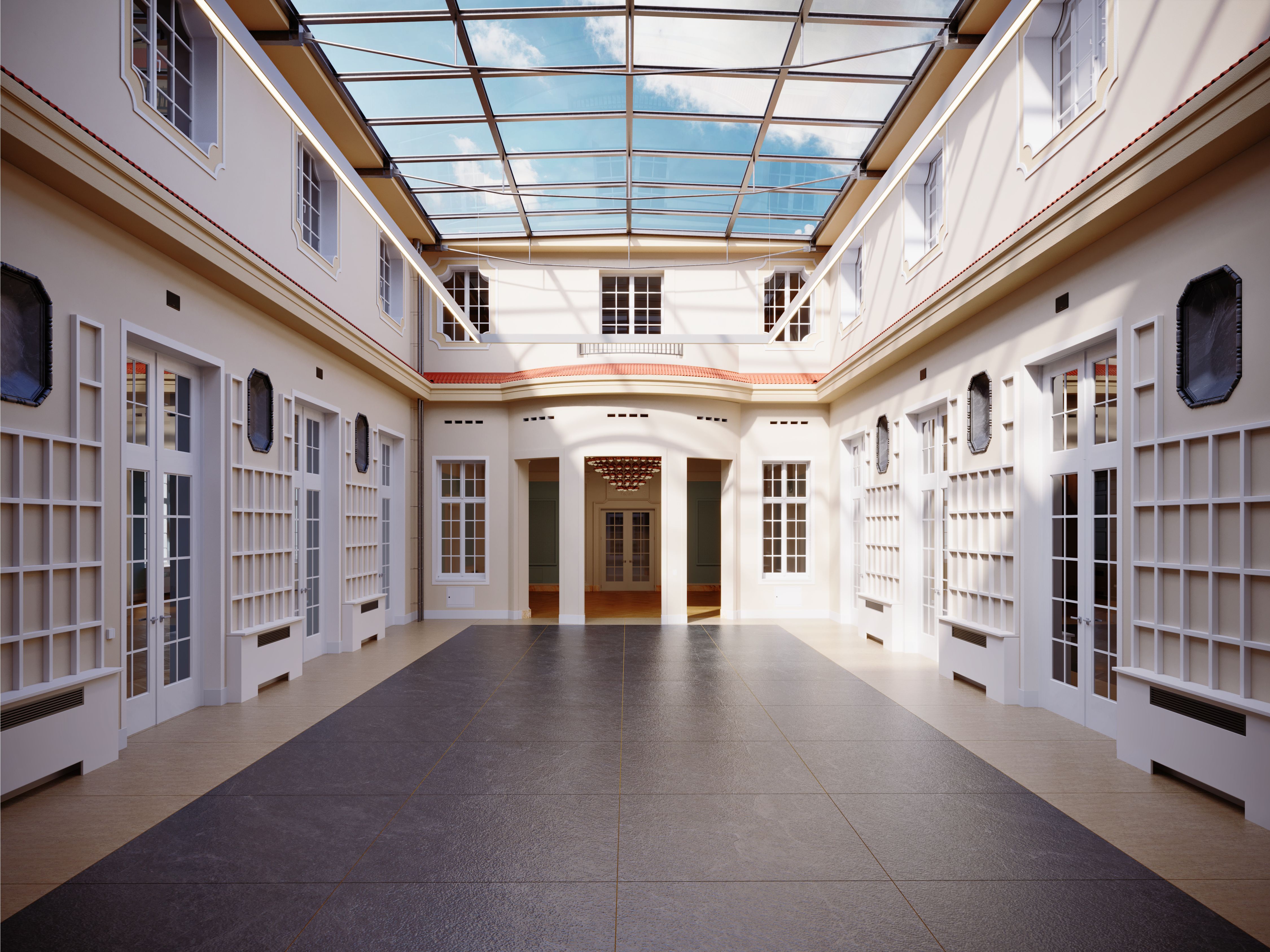 Kurhaus Aachen - Garden courtyard
