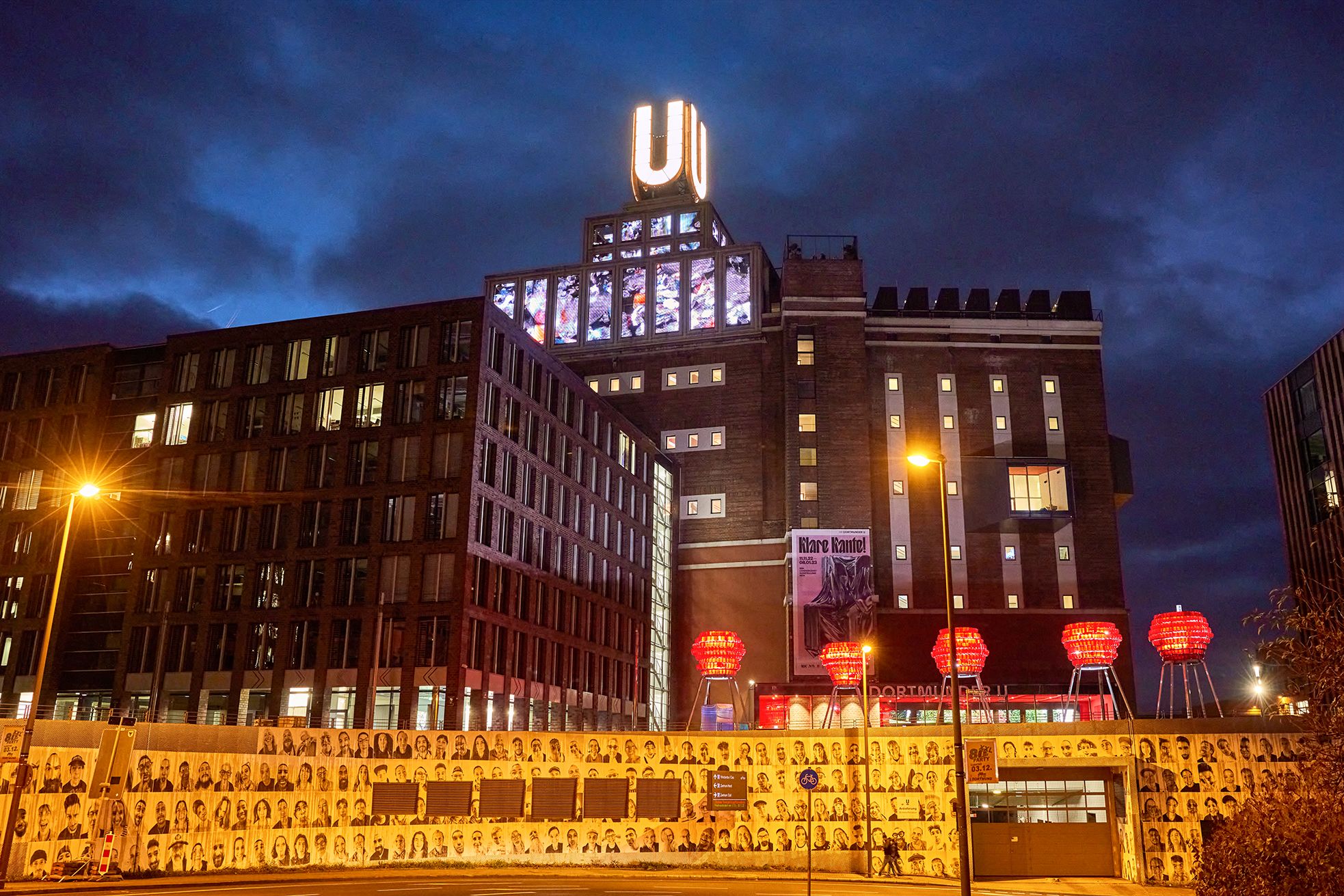 The Dortmunder U is Dortmund's cultural center and landmark. It is home to various cultural institutions such as the Museum Ostwall and the Hartware Medienkunstverein