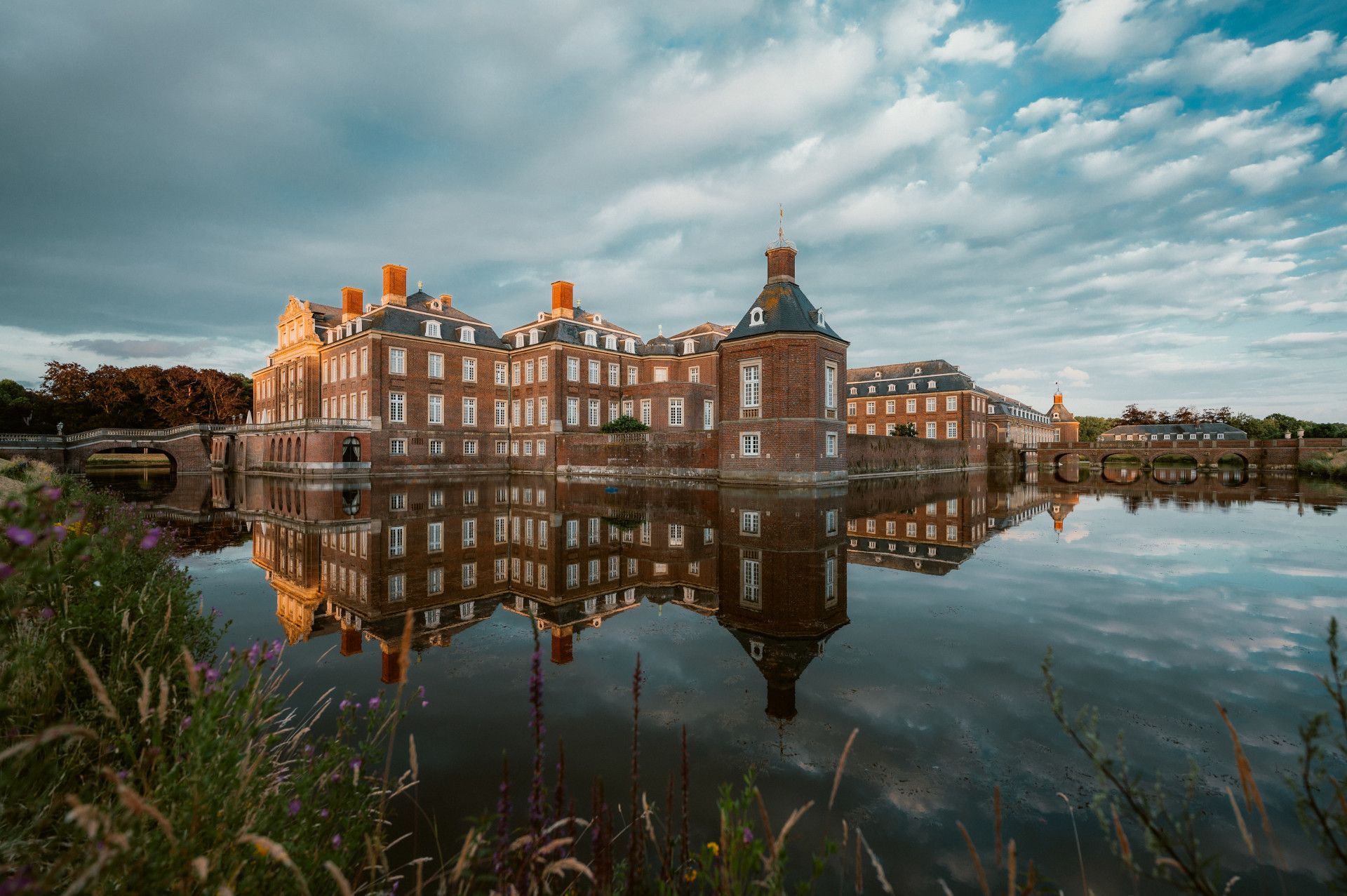 Nordkirchen Castle reflected in the moat