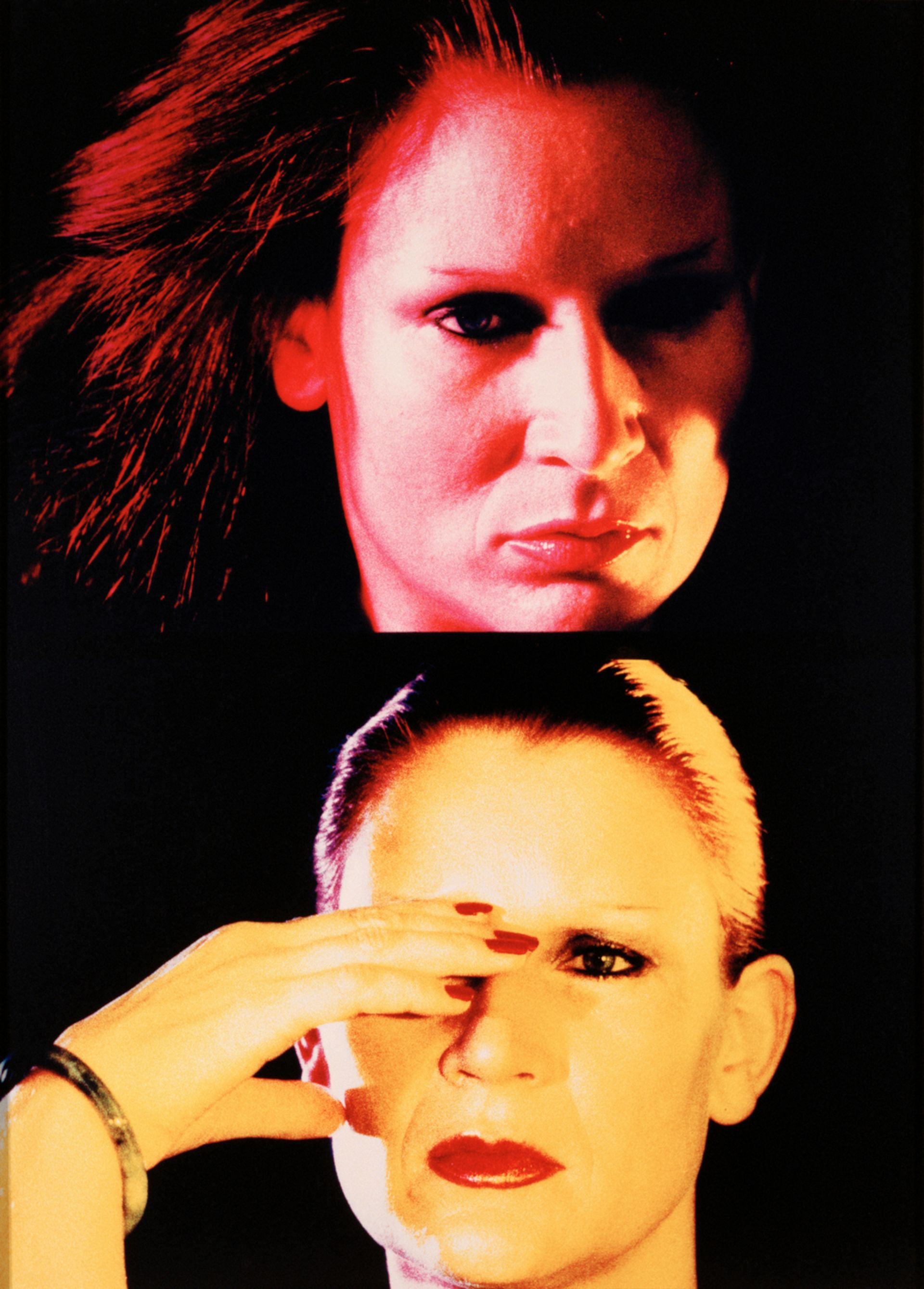 Katharina Sieverding, *Nachtmensch VIII/55*, 1982, color photograph