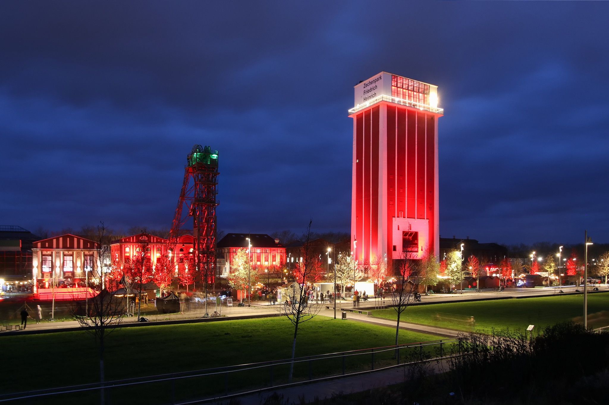 Christmas market, Zechenpark Kamp-Lintfort