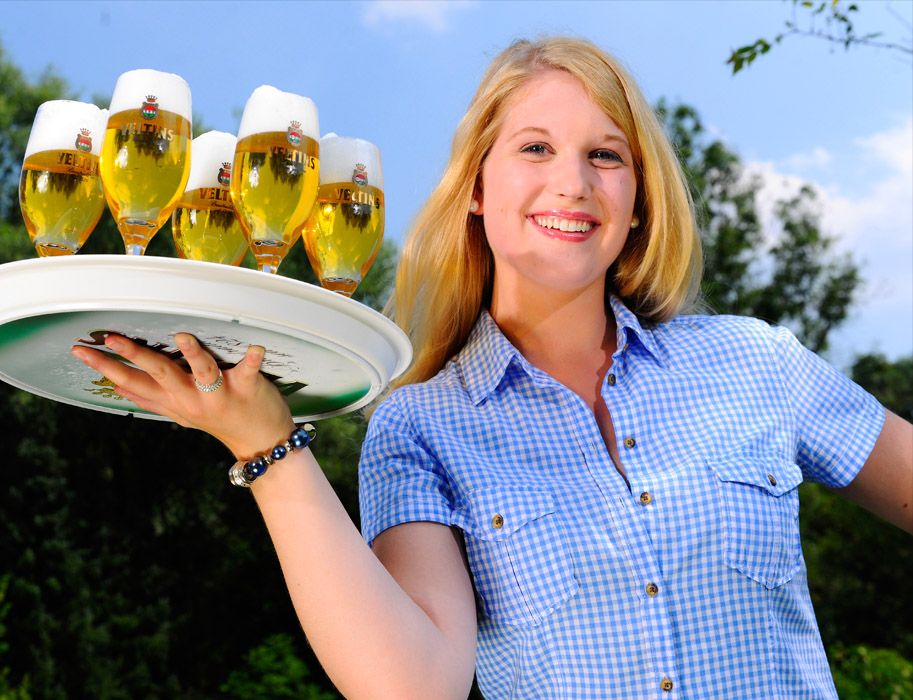 Pils enjoyment with fresh Veltins