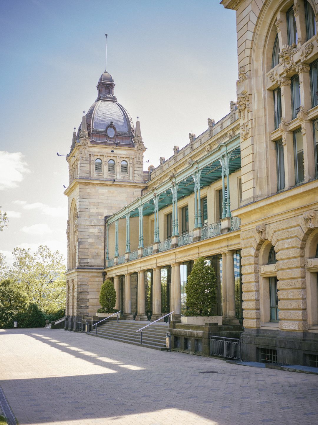Historic City Hall Wuppertal facade