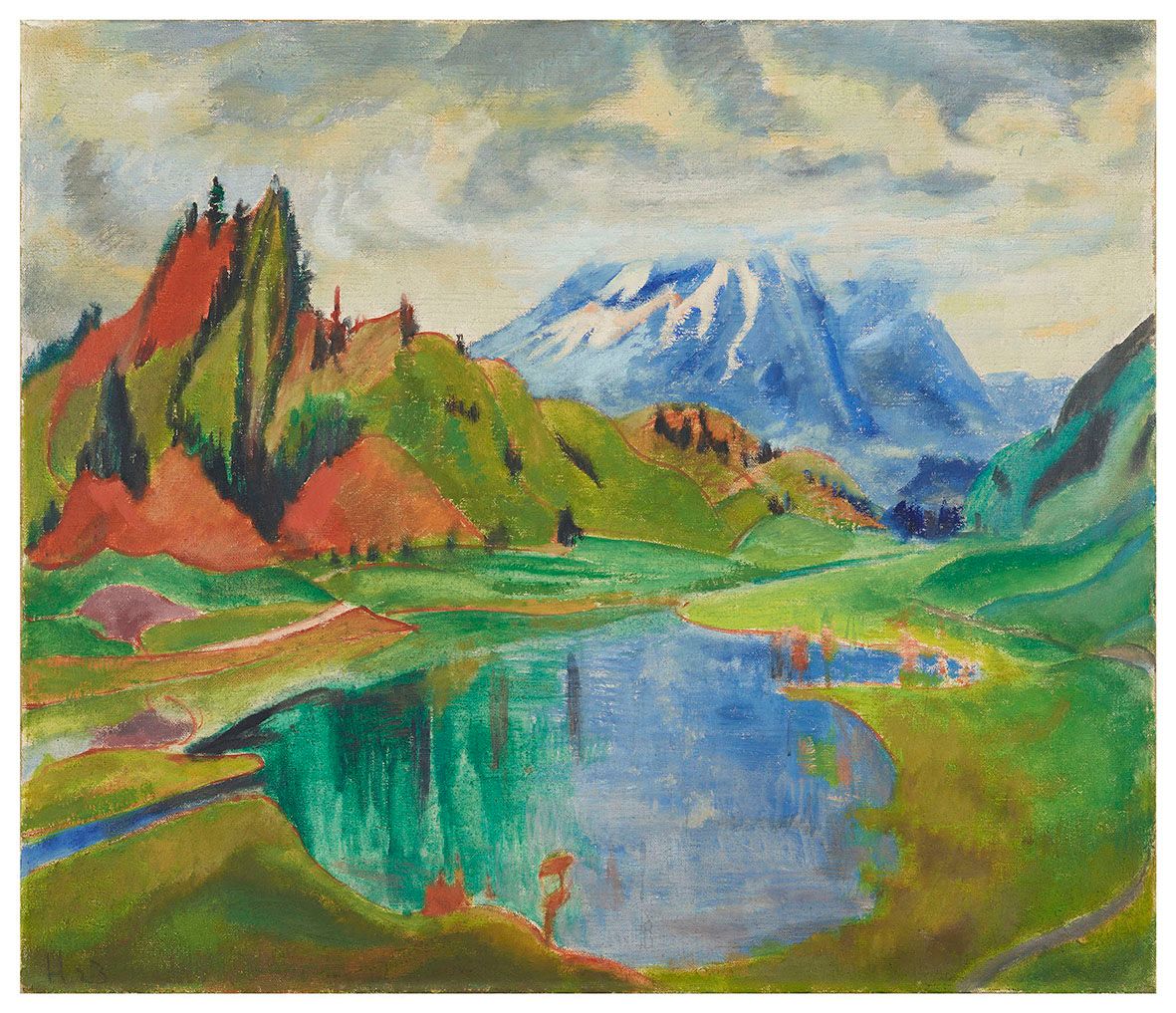 Erich Heckel, Foothills (Alpine foothills), 1923, LWL Museum of Art and Culture