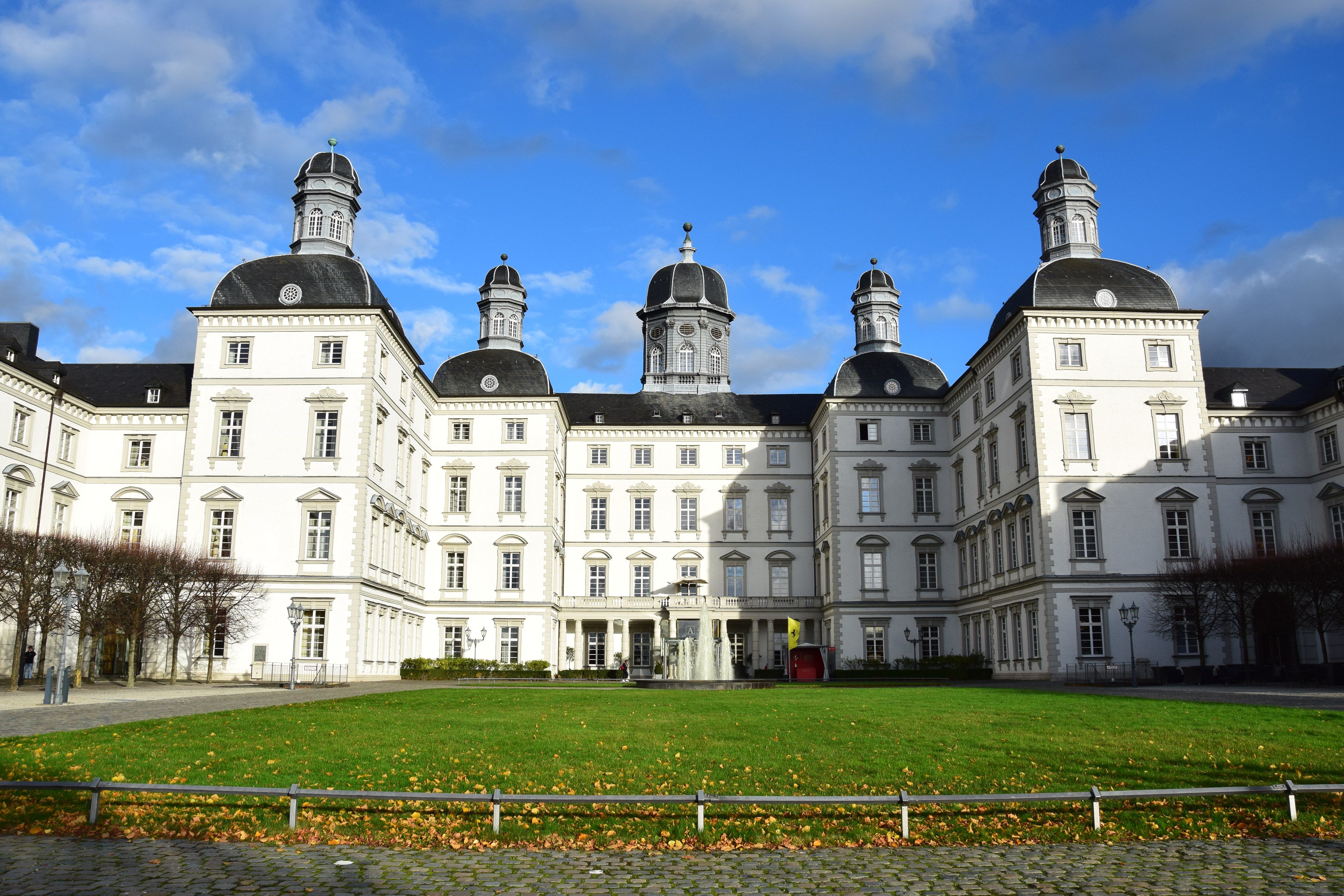 Front view of Bensberg Castle