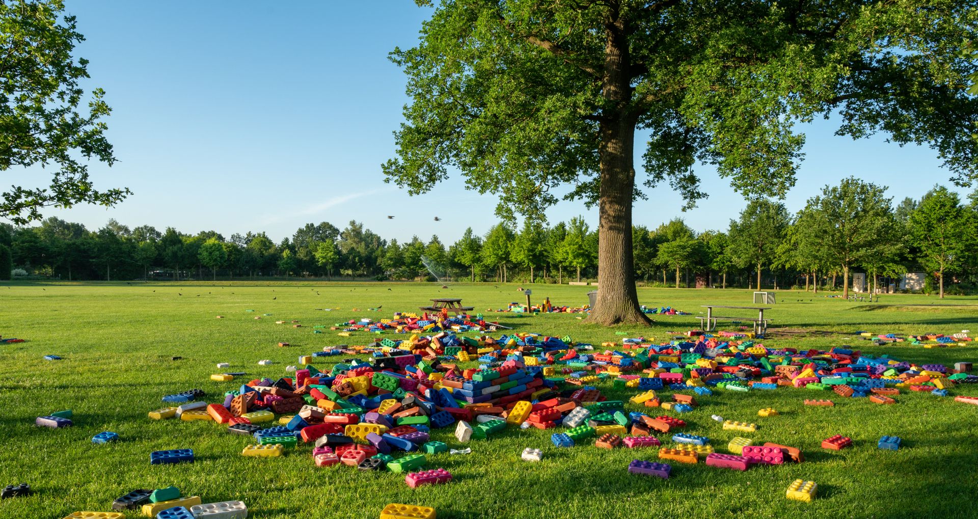 The Rietberg Garden Show Park offers many attractions. The Lego meadow is a real eye-catcher