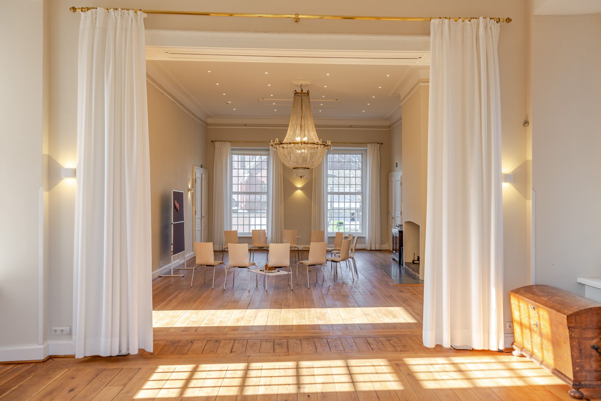 Schloss Hertefeld - Fireplace room -