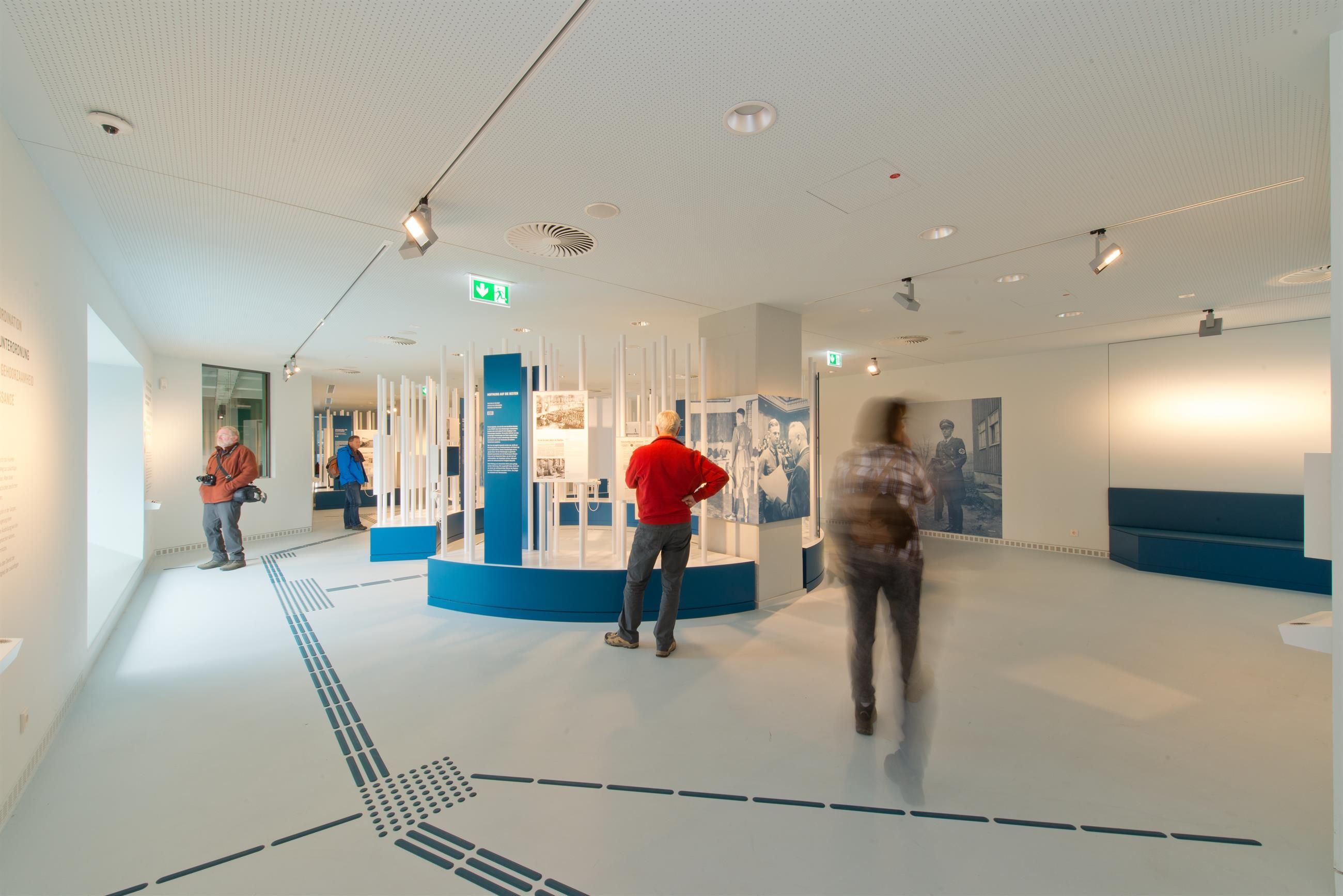 View of the exhibition Bestimmung Herrenmensch