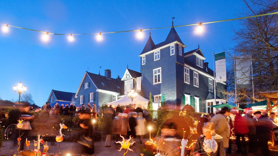 Christmas market at Grünewald Castle 