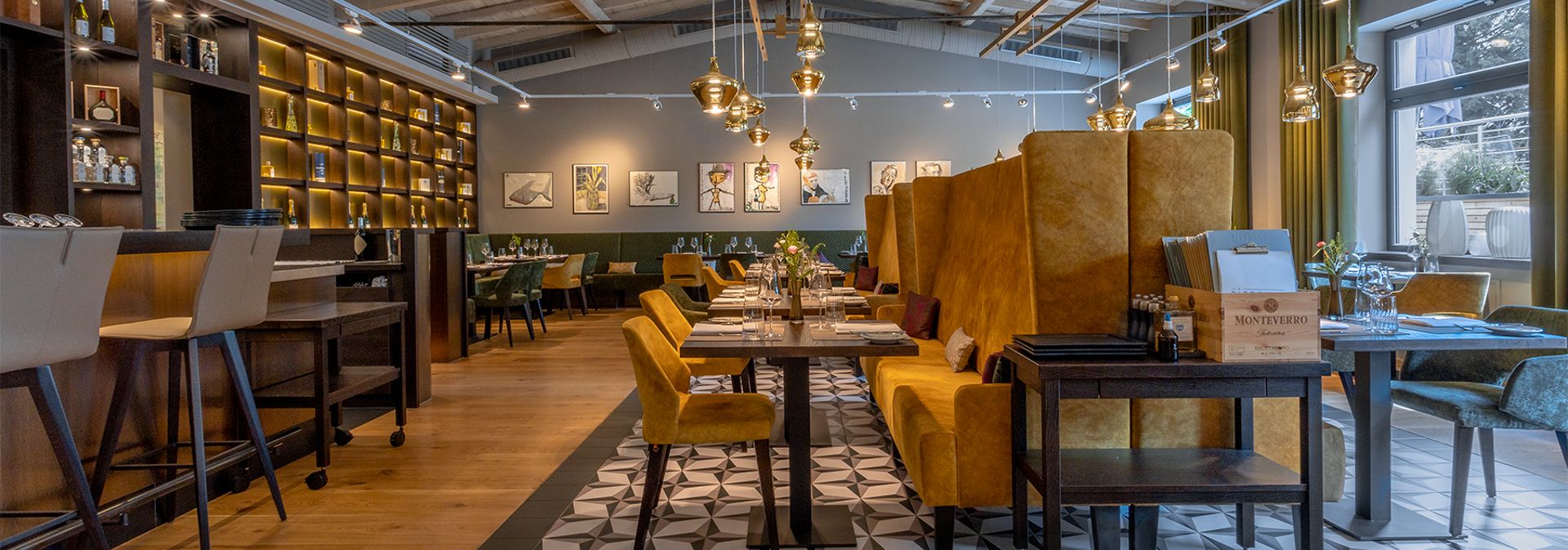 The Pierburg's light-flooded guest hall is inviting and modern