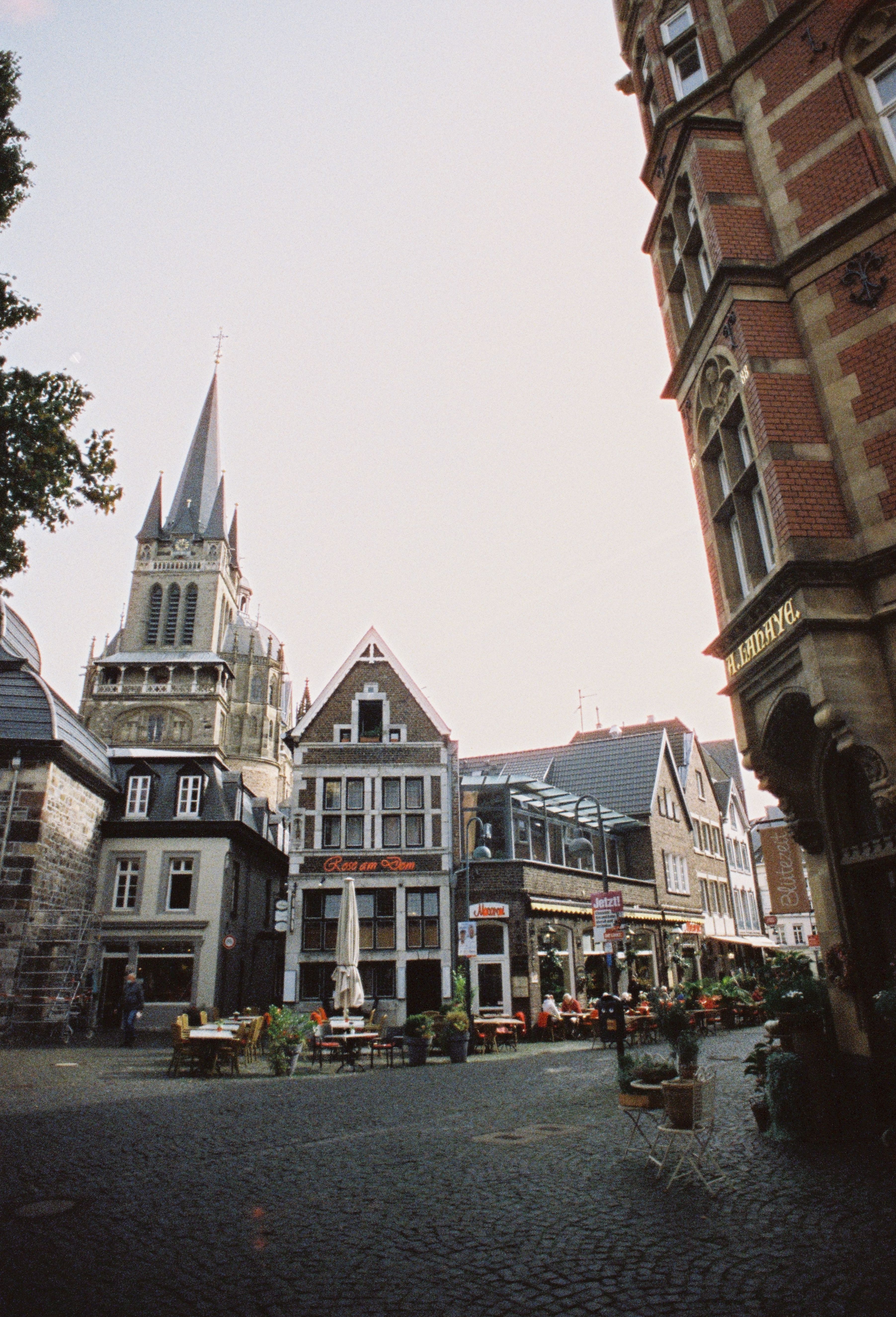 To Page Aachen's Historic Old Town: Around the Cathedral and City Hall