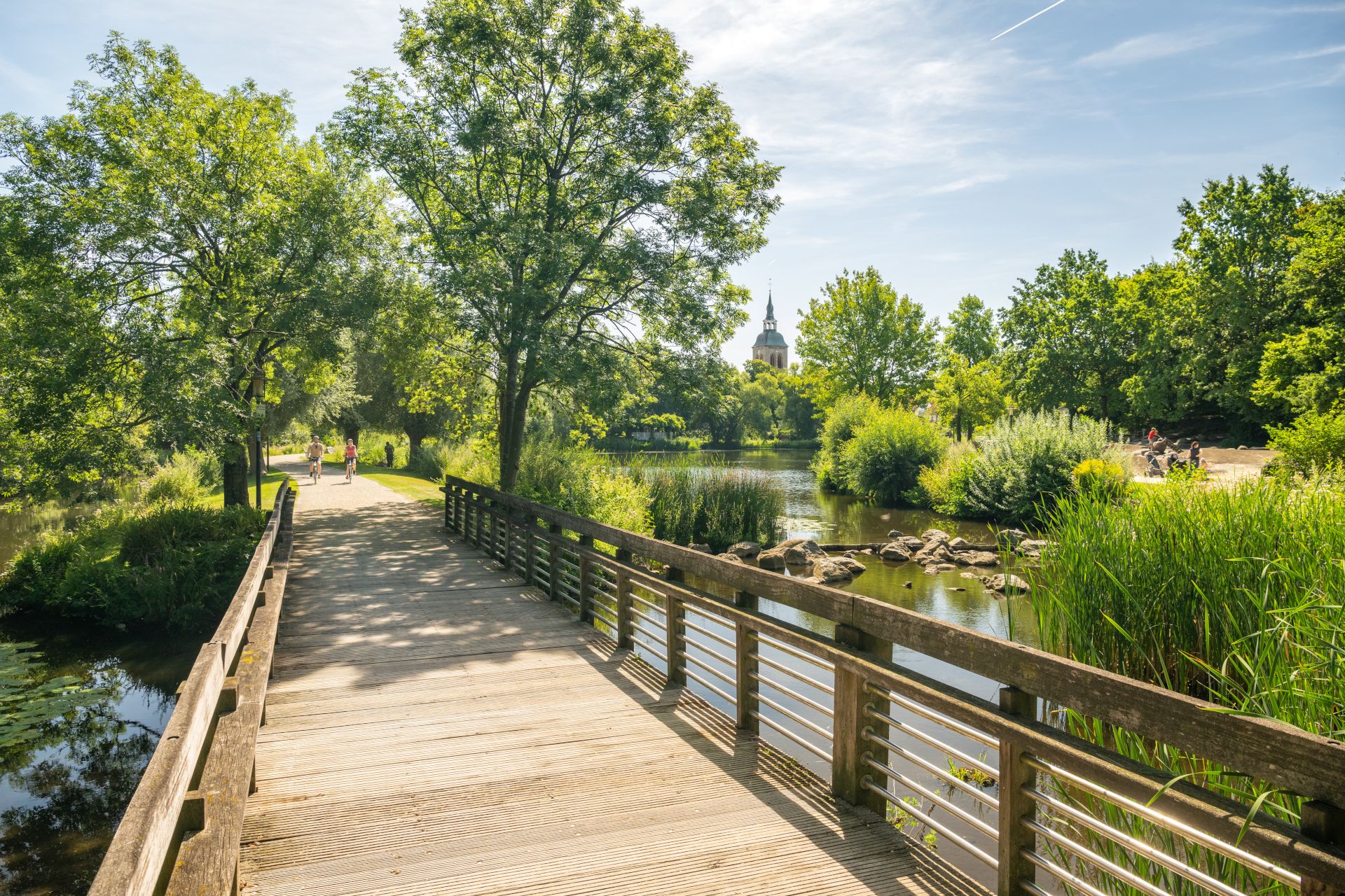 The Flora-Westfalica Park is a green natural oasis