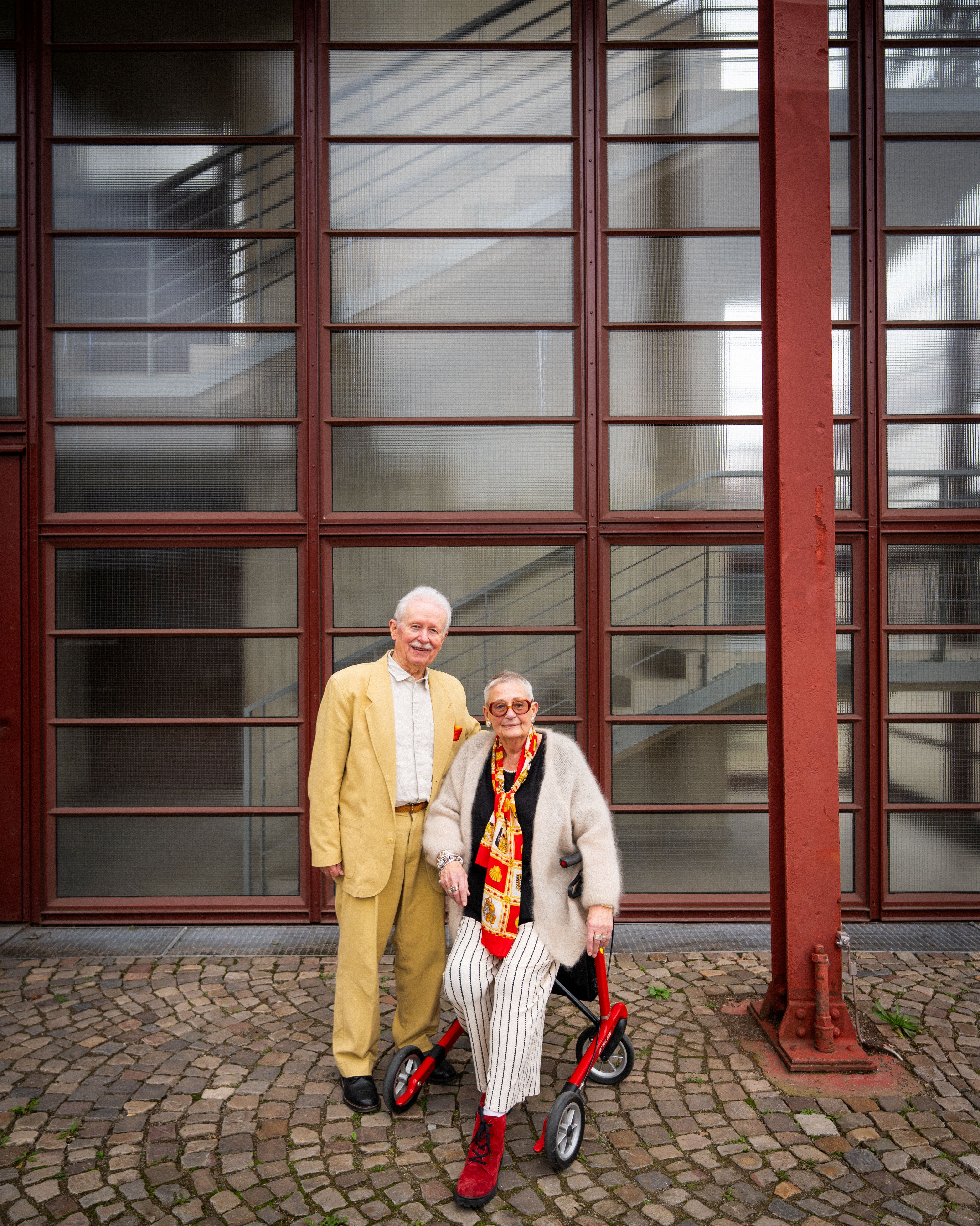 Constanze Schmitt, Elderly couple at Zollverein in Essen